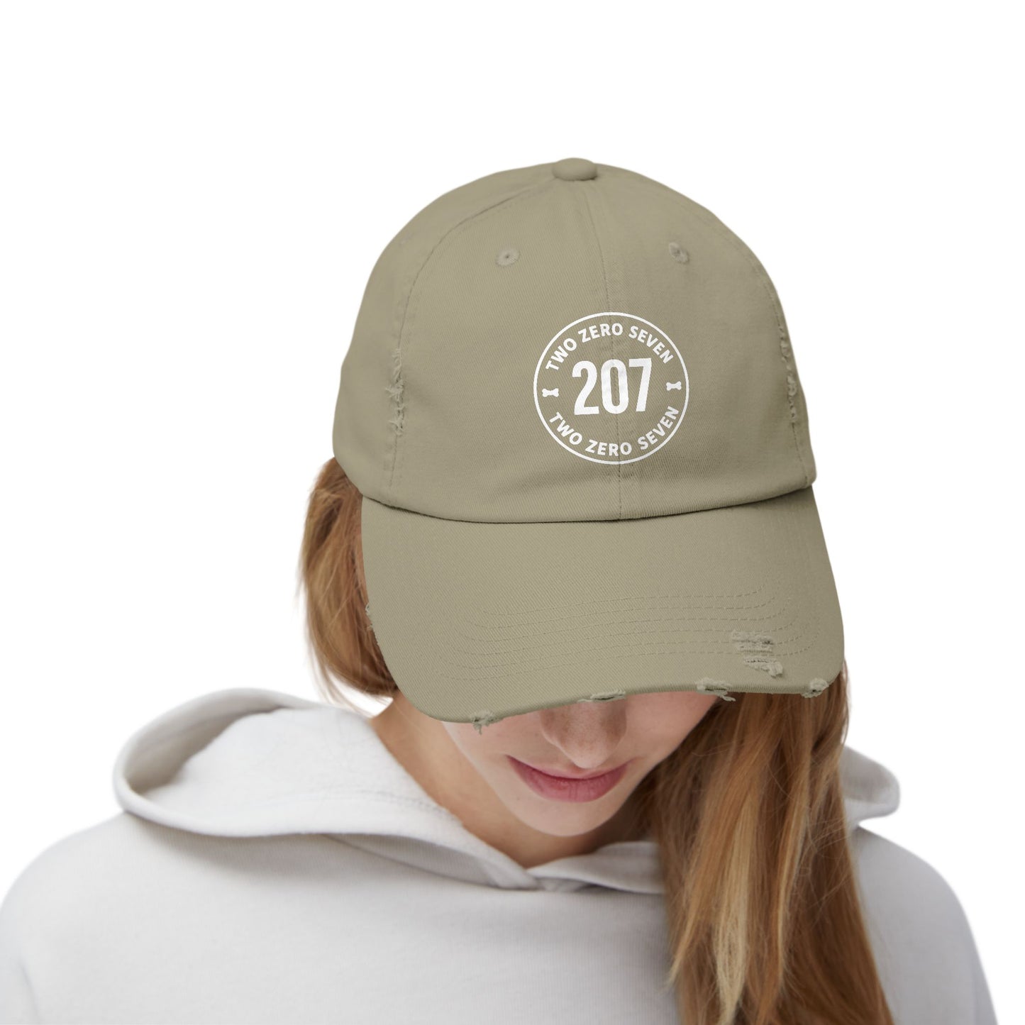 Unisex Distressed Cap with Vintage Style 207 | Casual Fashion, Gift for Him/Her