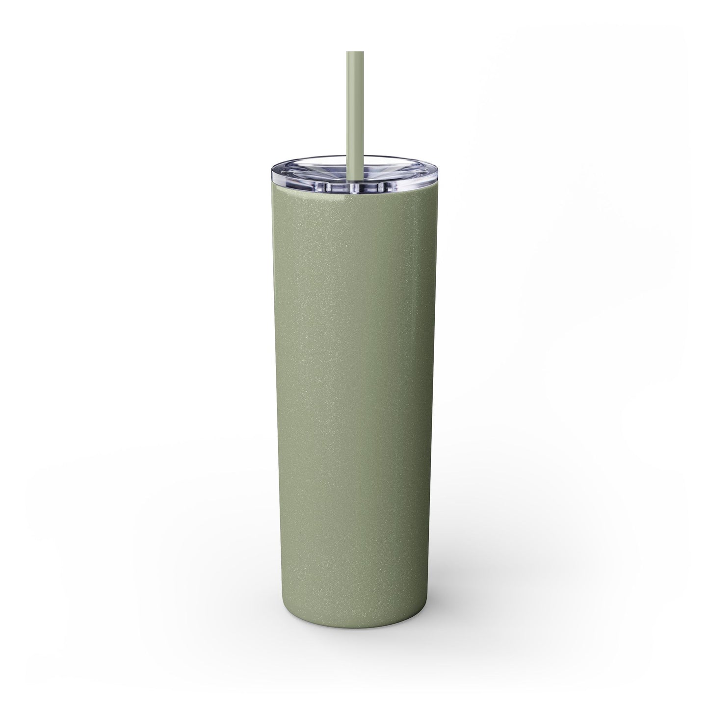 Personalized Skinny Tumbler with Straw, Perfect for Dog Lovers, Enjoy 207, Travel Mug, Gift Idea, Customized Drinkware