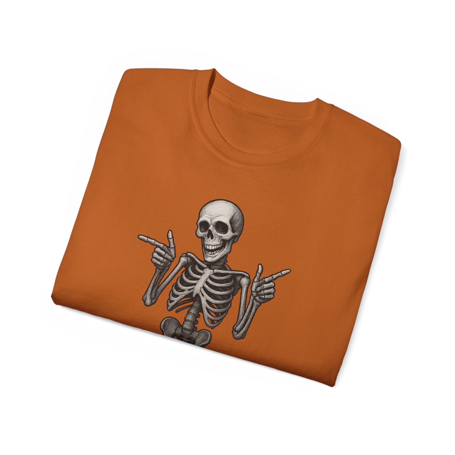 Skeleton Humor Tee: Perfect for Halloween, Parties, Birthdays, Casual Outfits, Gifts