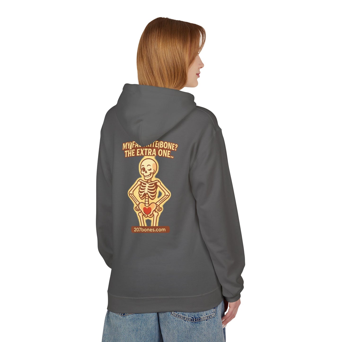 Funny Skeleton Hoodie, Unisex Hoodie, Halloween Apparel, Gift for Bone Lovers, Cute and Comfy Sweatshirt