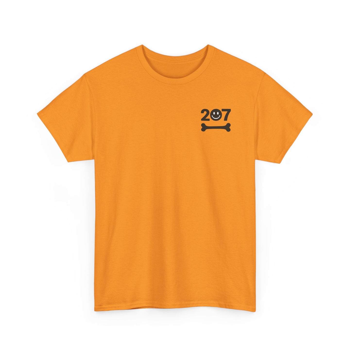 Unisex Heavy Cotton Tee - 'Life is Better with 207 Bones' Dog Lover's Shirt, Pet Owner Gift, Casual Everyday Tee, Animal Lover [...]