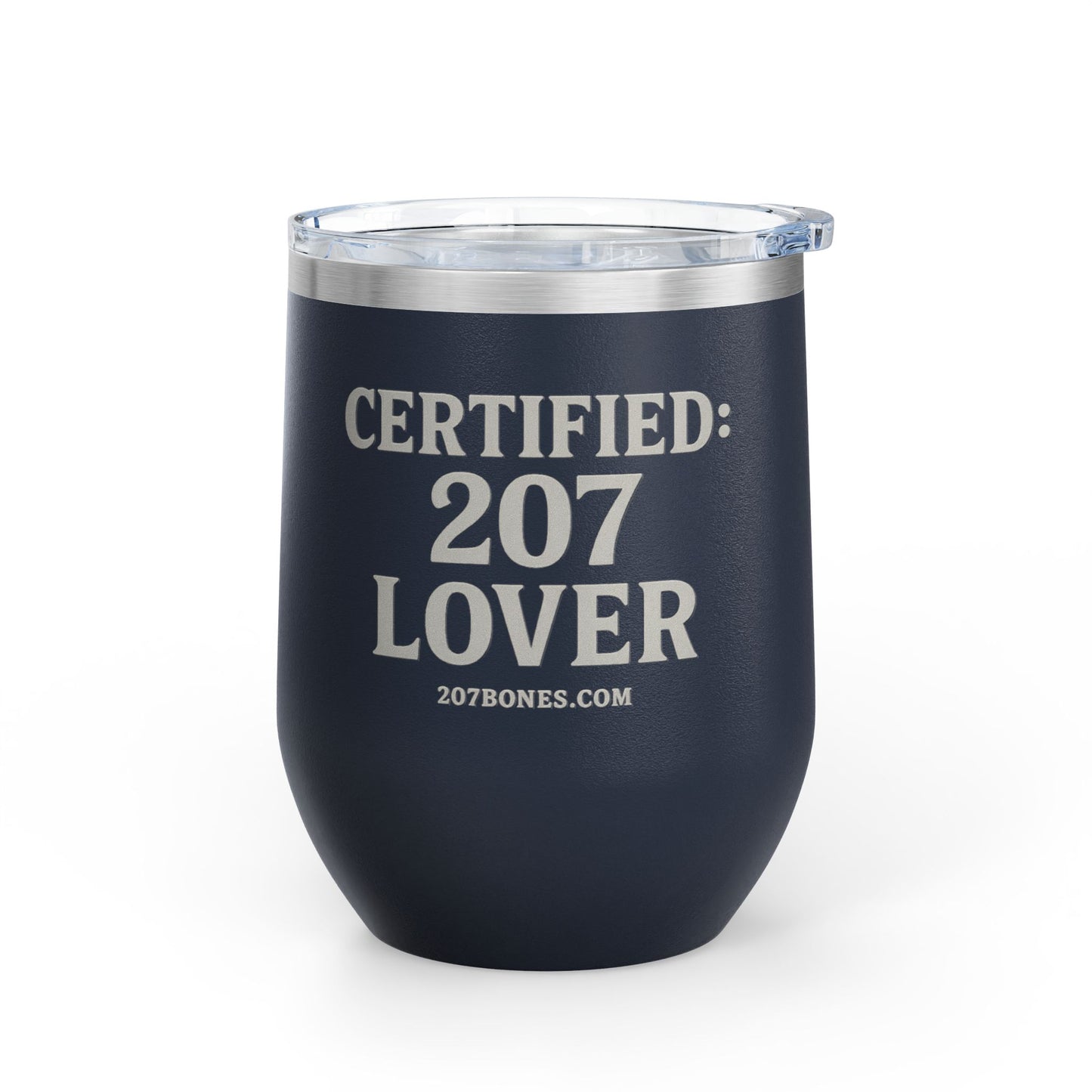 Certified 207 Lover Wine Tumbler | 12oz Insulated Mug for Wine Lovers | Perfect Gift for Any Occasion, Outdoor Events, Weddings, [...]