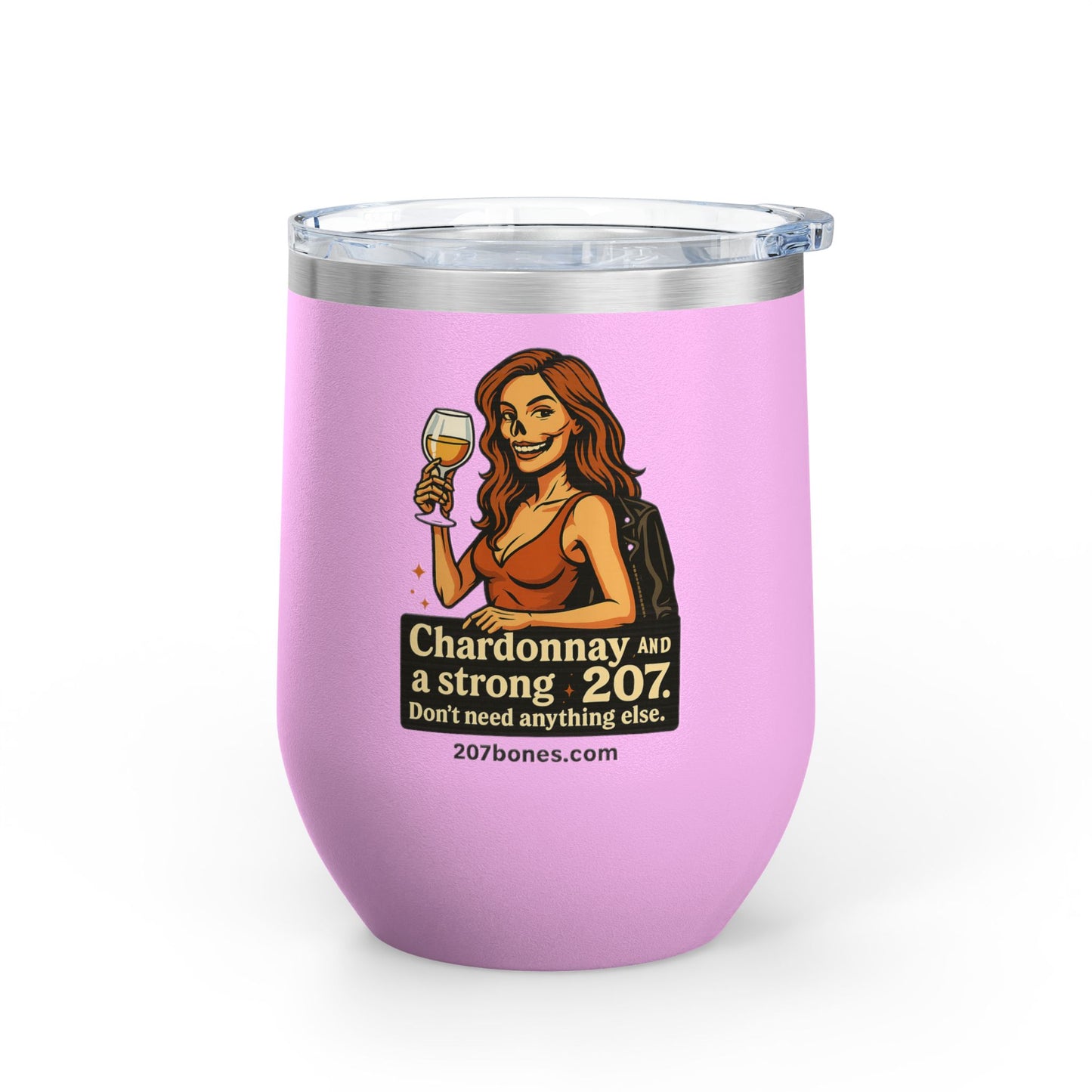 Chardonnay Wine Tumbler, Funny Wine Gift, 12oz Insulated Cup for Wine Lovers, Perfect for Parties and Celebrations, Unique Gift Ideas, [...]