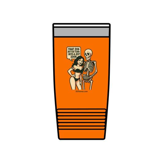 Playful Insulated Tumbler, 20oz - Perfect for Coffee Lovers, Quirky Gift, Halloween Party, Travel Mug, Unique Home Decor