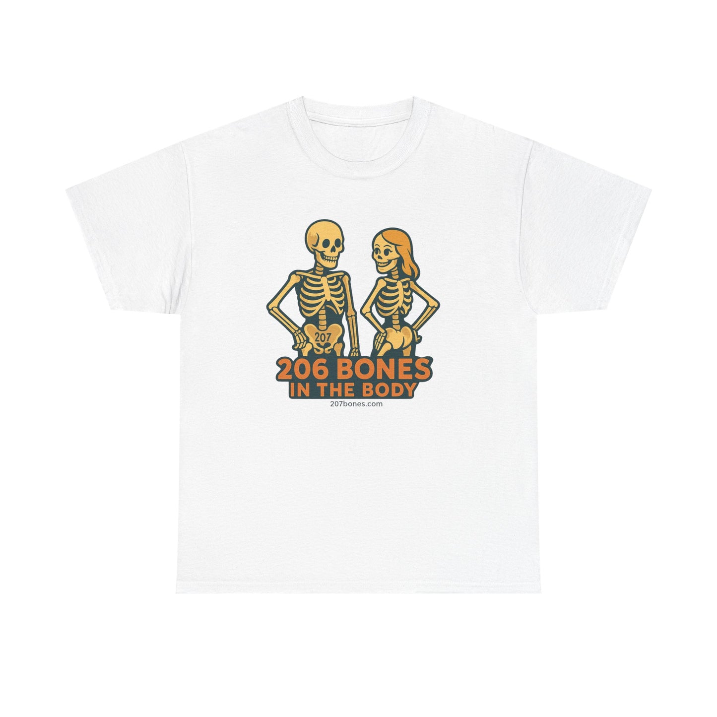 Playful Skeleton Graphic Tee, Fun Halloween Tee, Unisex Cotton T-Shirt, Spooky Gift Ideas, Casual Wear for Parties