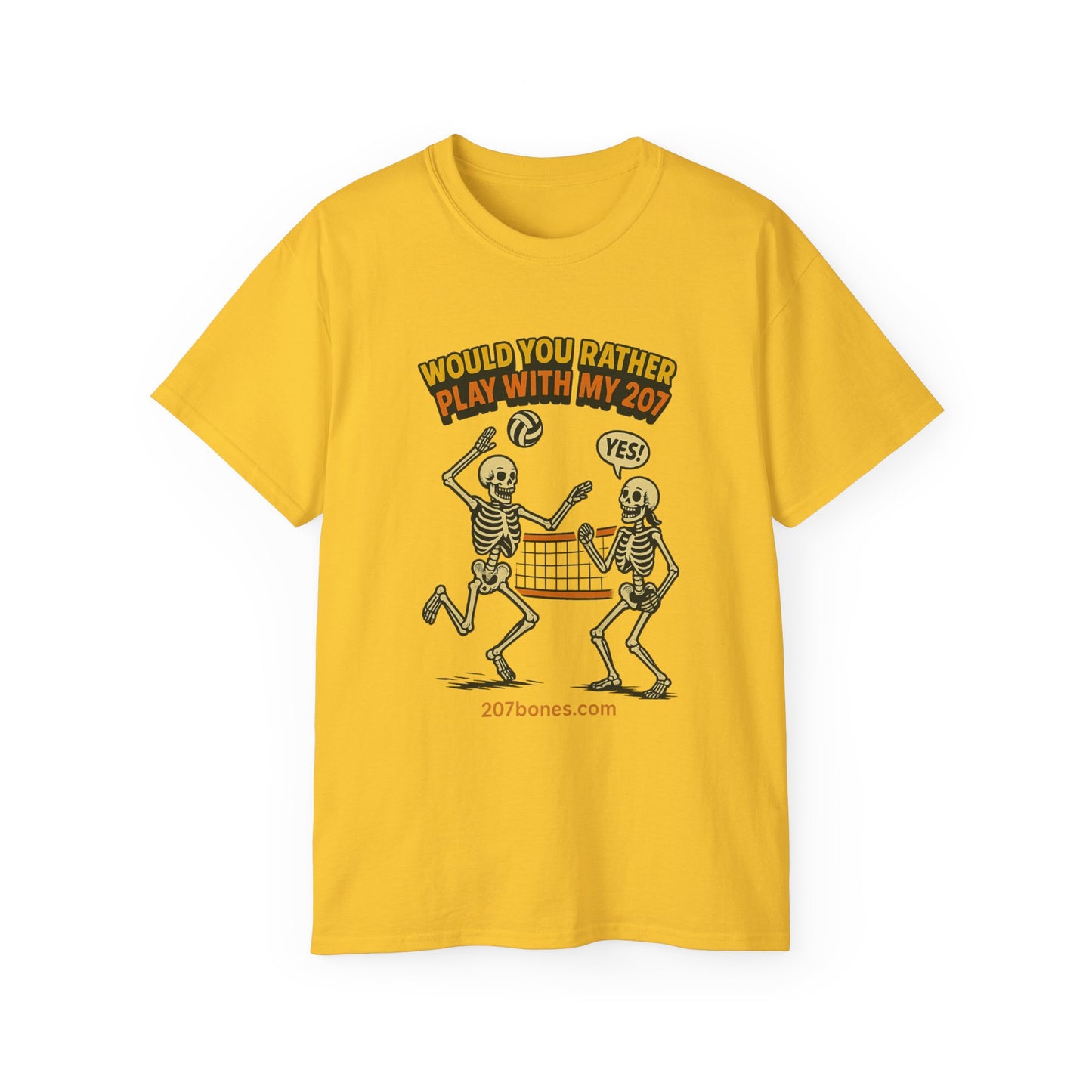 Humorous Skeleton Graphic Tee, Halloween Shirt, Unisex Tee, Playful T-Shirt, Gift for Gamers, Casual Wear