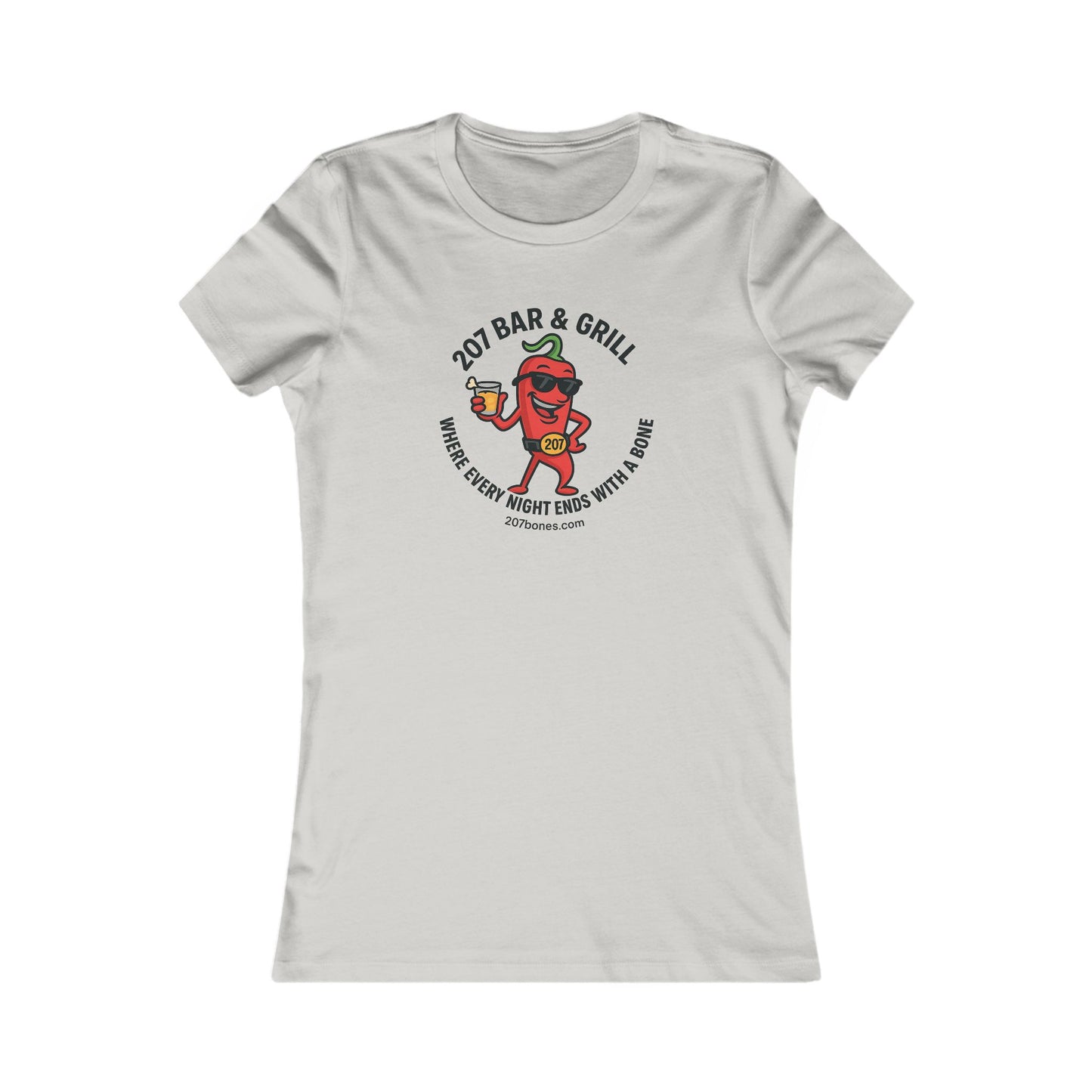 Casual Graphic Tee for Women - Bar & Grill Vibe, Perfect for Parties, Gifts, Summer Outings, BBQs, Food Lovers