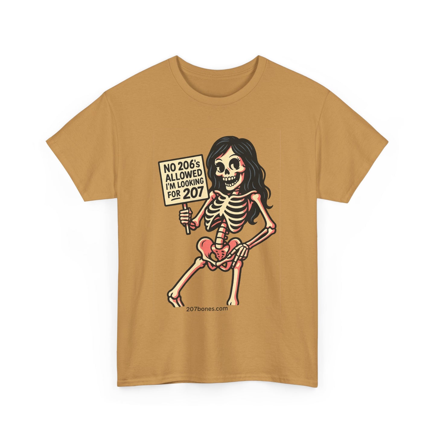 Skeleton Protest Unisex Tee - Fun Graphic T-Shirt for Halloween, Casual Wear, Gift for Friends, Vintage Style, Statement Shirt