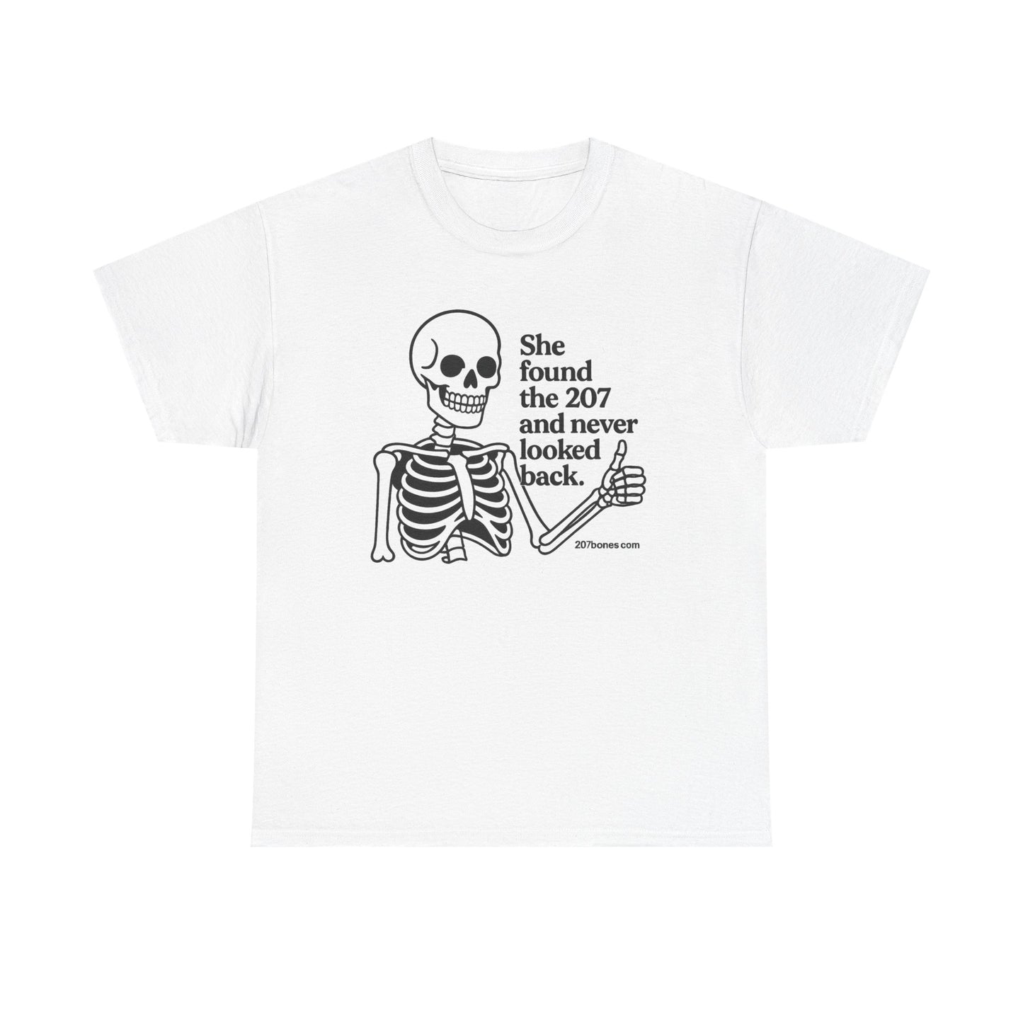 Skeleton Graphic Unisex Heavy Cotton Tee - Perfect for Halloween, Casual Wear, Gift Ideas, and Everyday Fun