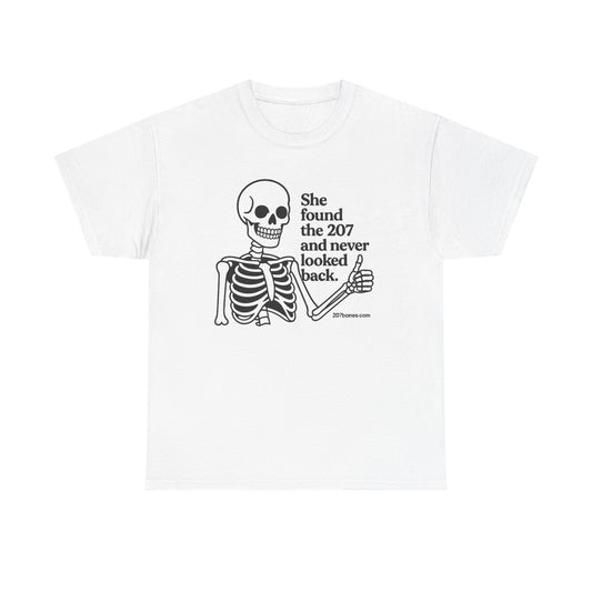 Skeleton Graphic Unisex Heavy Cotton Tee - Perfect for Halloween, Casual Wear, Gift Ideas, and Everyday Fun