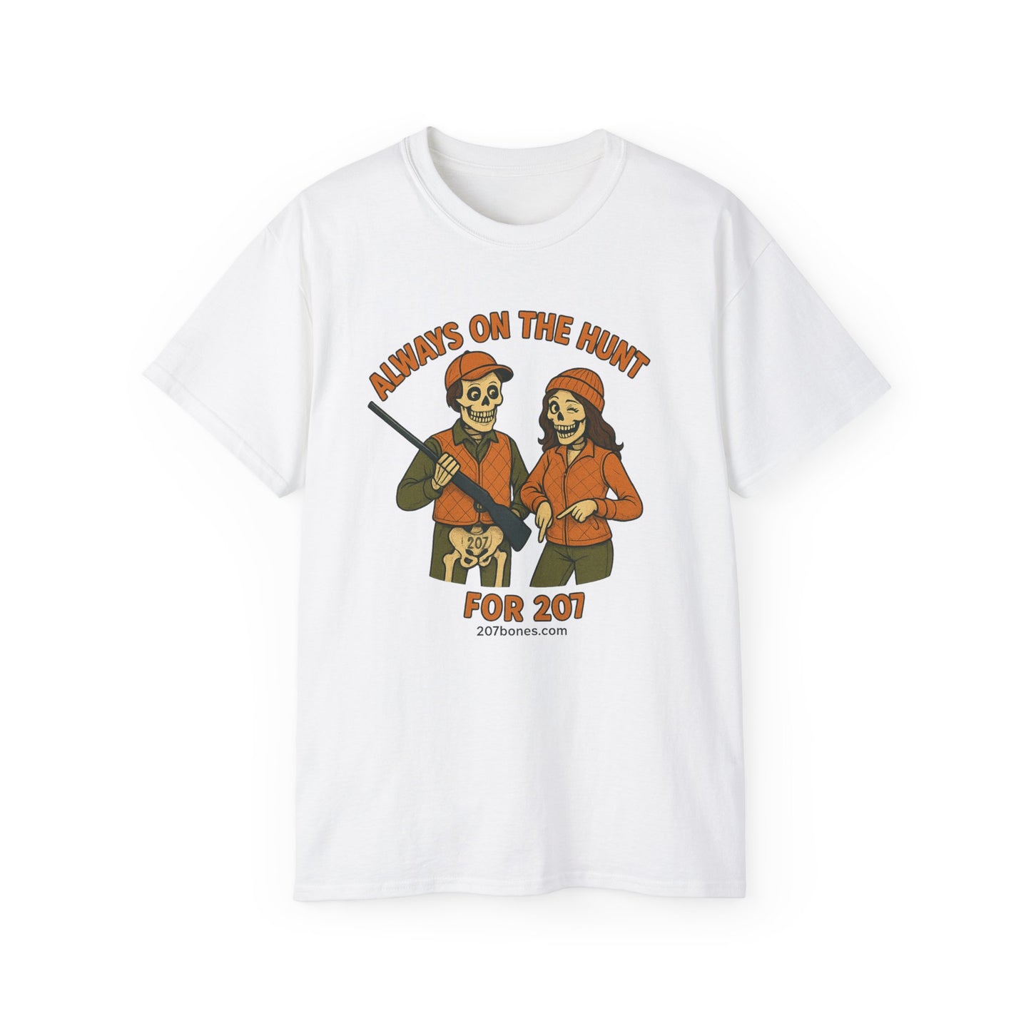 Always on the Hunt Graphic Tee, Fun Tee for Adventurers, Hunting Apparel, Gift for Outdoor Enthusiasts, Unisex Casual Shirt