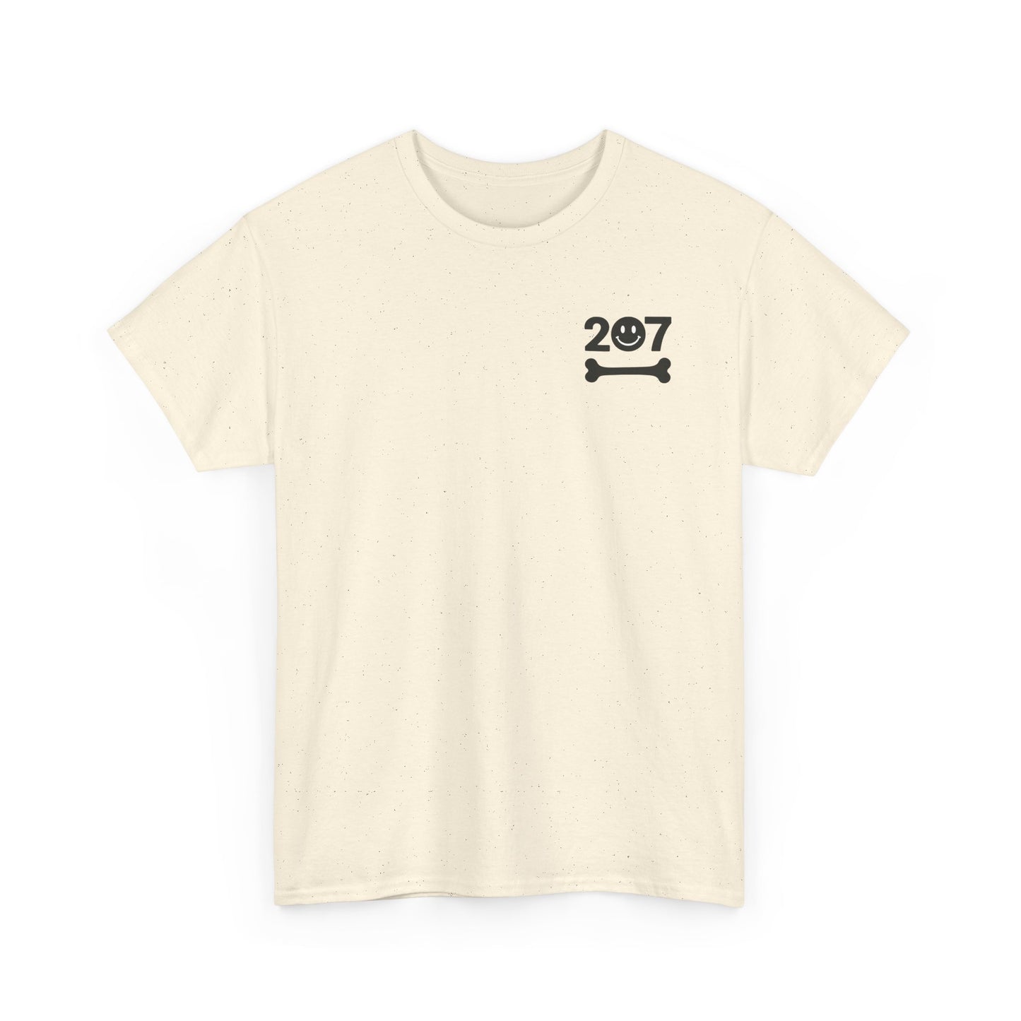 Unisex Heavy Cotton Tee - 'Life is Better with 207 Bones' Dog Lover's Shirt, Pet Owner Gift, Casual Everyday Tee, Animal Lover [...]