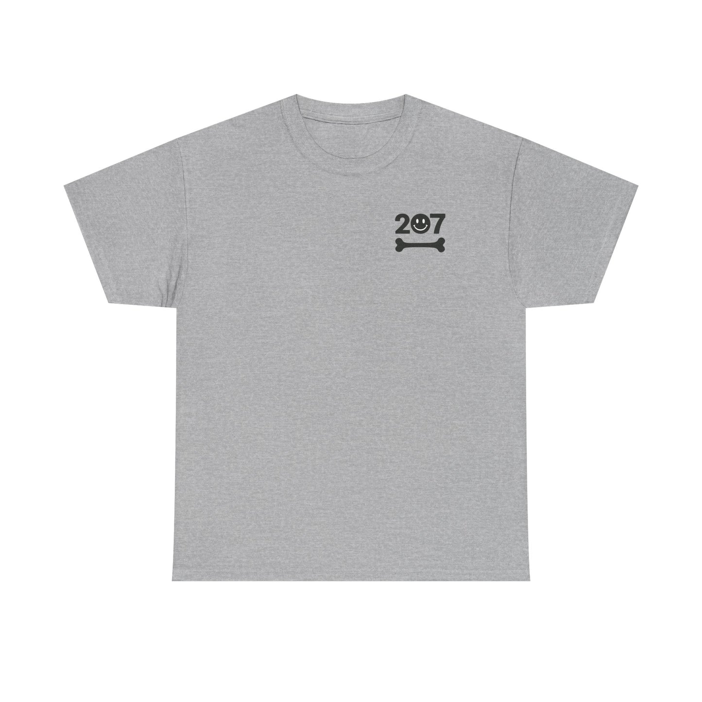 Unisex Heavy Cotton Tee - 'Life is Better with 207 Bones' Dog Lover's Shirt, Pet Owner Gift, Casual Everyday Tee, Animal Lover [...]