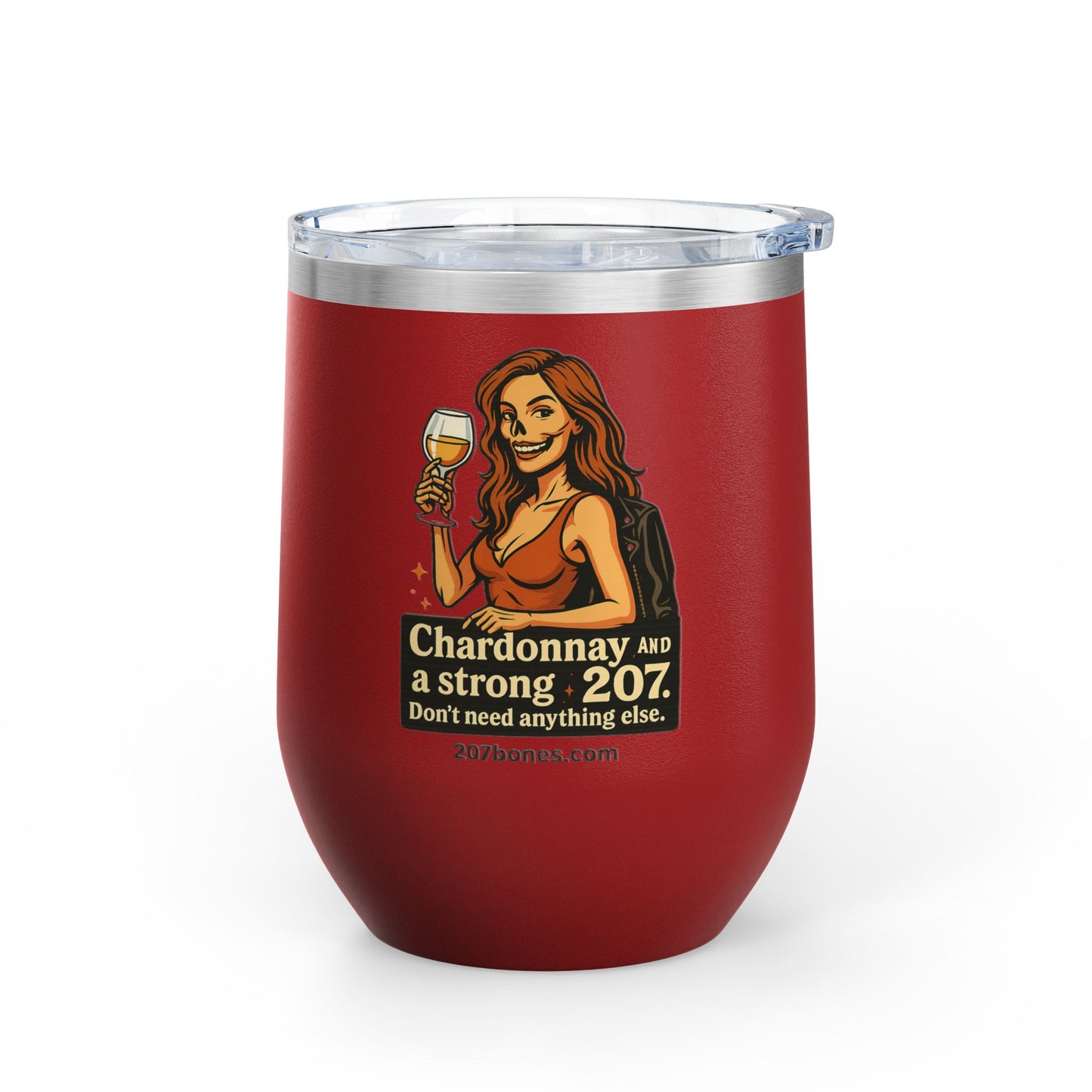 Chardonnay Wine Tumbler, Funny Wine Gift, 12oz Insulated Cup for Wine Lovers, Perfect for Parties and Celebrations, Unique Gift Ideas, [...]
