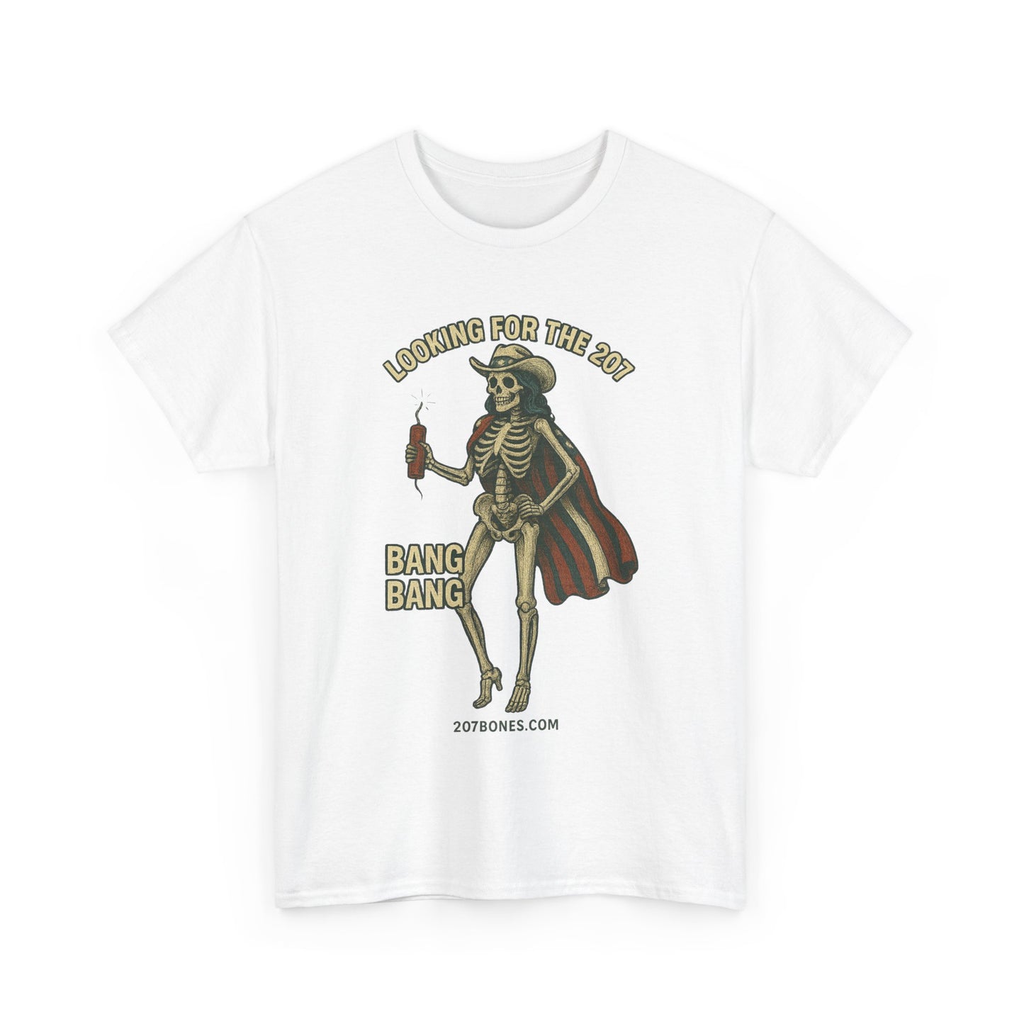 Spooky Skeleton Tee, Halloween Shirt, Unisex Graphic Tee, Casual Wear, Quirky Apparel, Fun Gift for Any Occasion