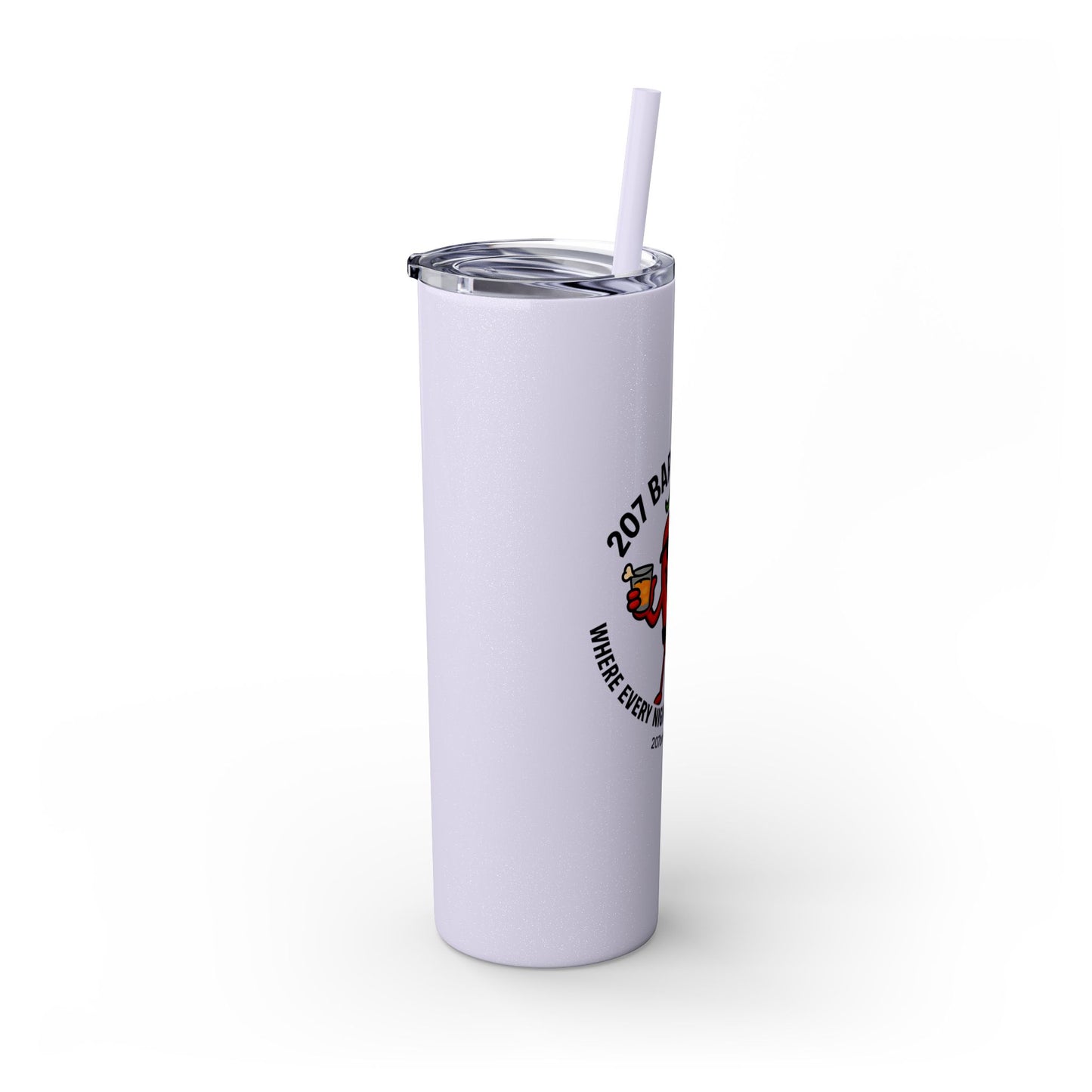 Stylish Skinny Tumbler, Perfect for Bars, Summertime Sipping, Party Favors, Gifts for Drink Lovers, Barware