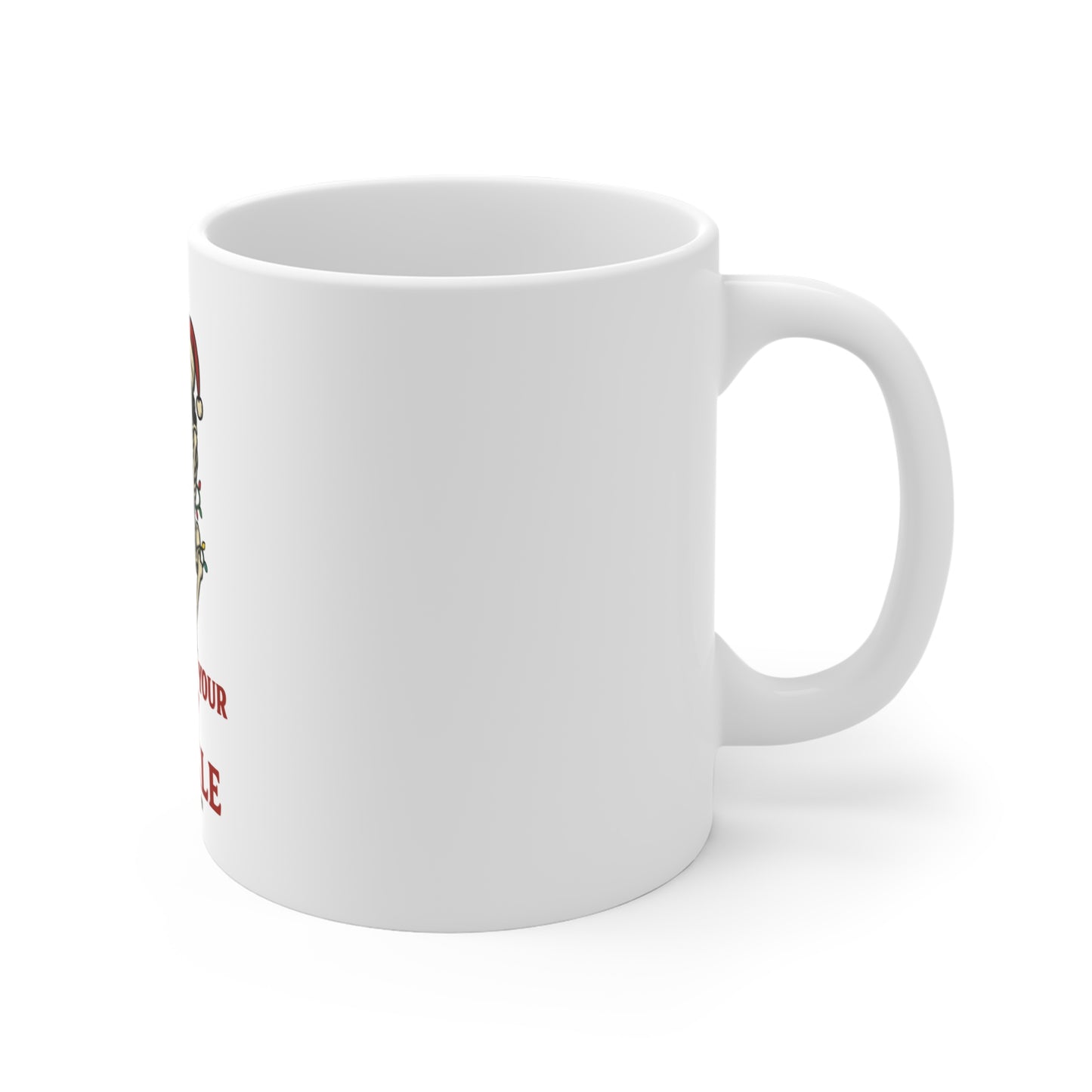 Festive Skeleton Mug - Funny Holiday Coffee Cup, Perfect for Christmas Gifts, Halloween Decor, Unique Gift Idea, Cute Skeleton Design