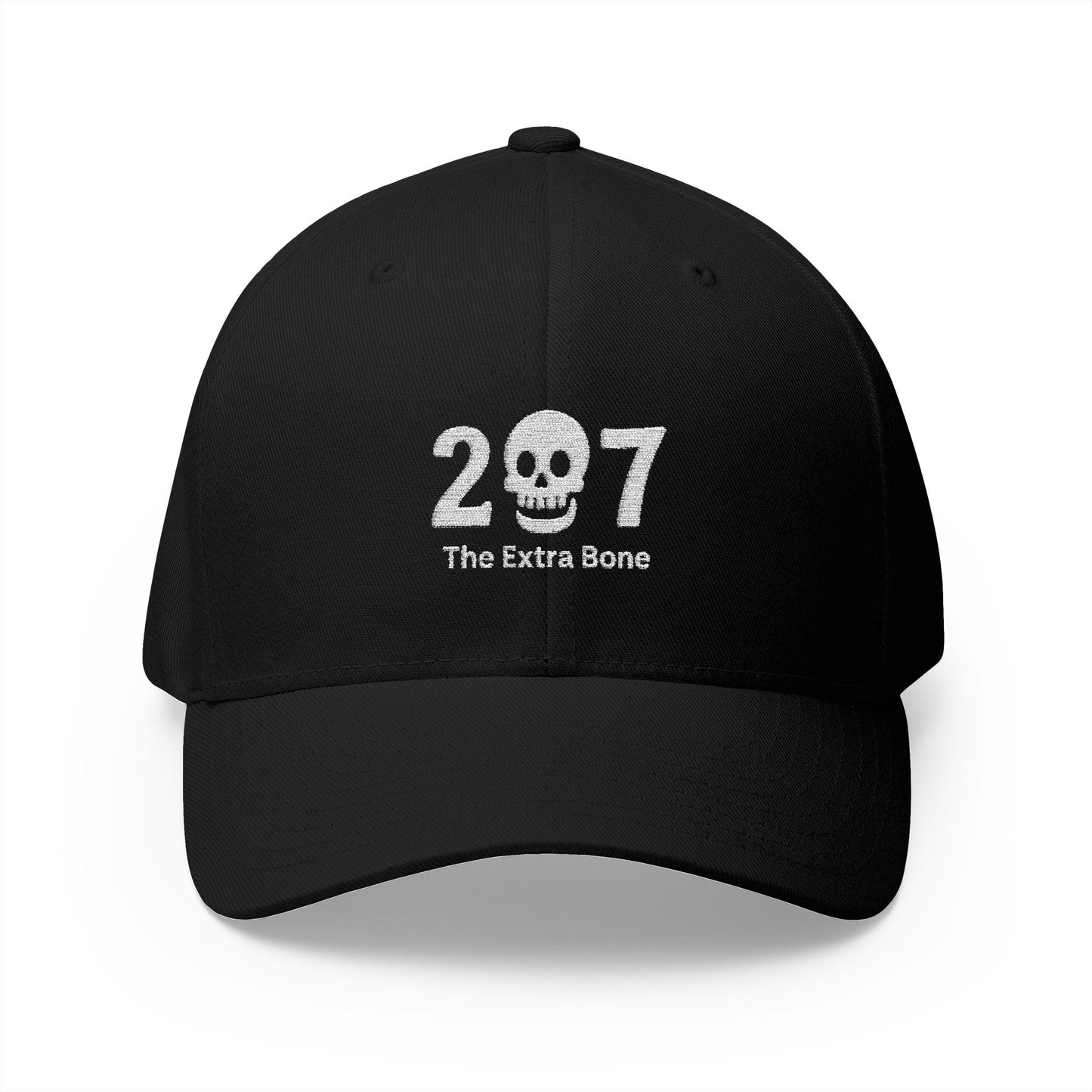 Skull Embroidered Cap - Casual Hat, Trendy Baseball Cap
