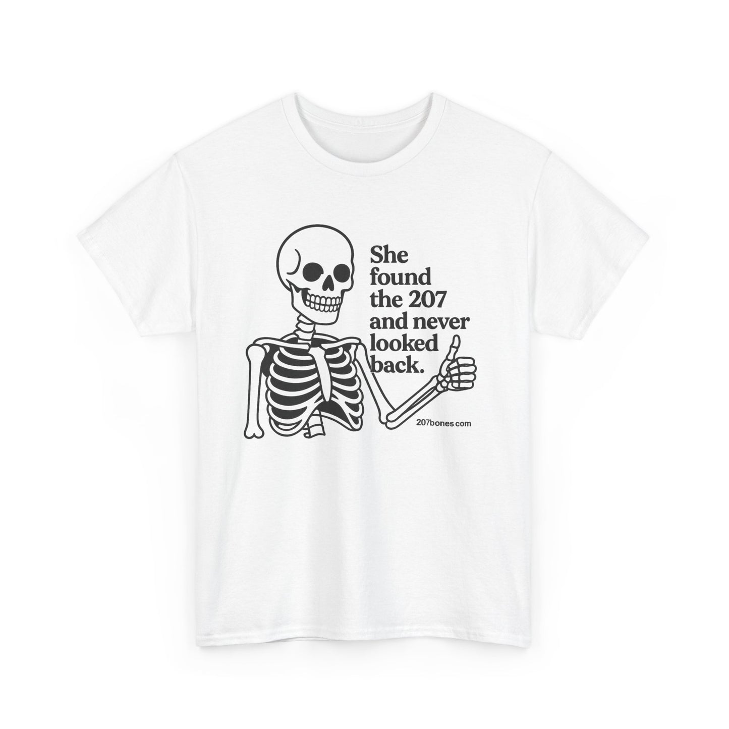 Skeleton Graphic Unisex Heavy Cotton Tee - Perfect for Halloween, Casual Wear, Gift Ideas, and Everyday Fun