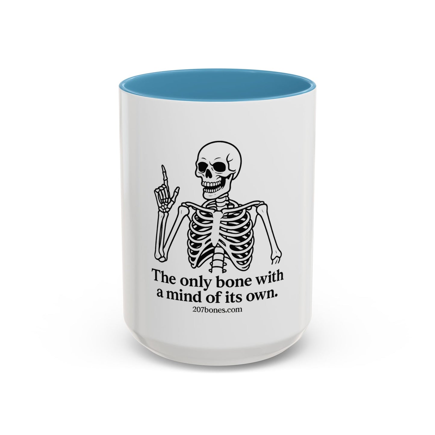 Skeleton Coffee Mug, Fun Halloween Mug, Humor Gift for Bone Lovers, Skeleton Decor, Unique Coffee Cup
