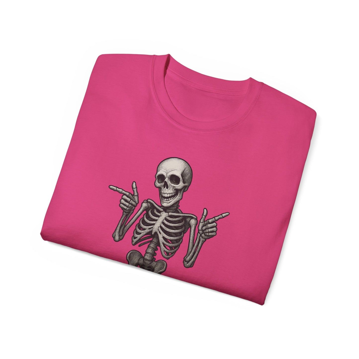 Skeleton Humor Tee: Perfect for Halloween, Parties, Birthdays, Casual Outfits, Gifts