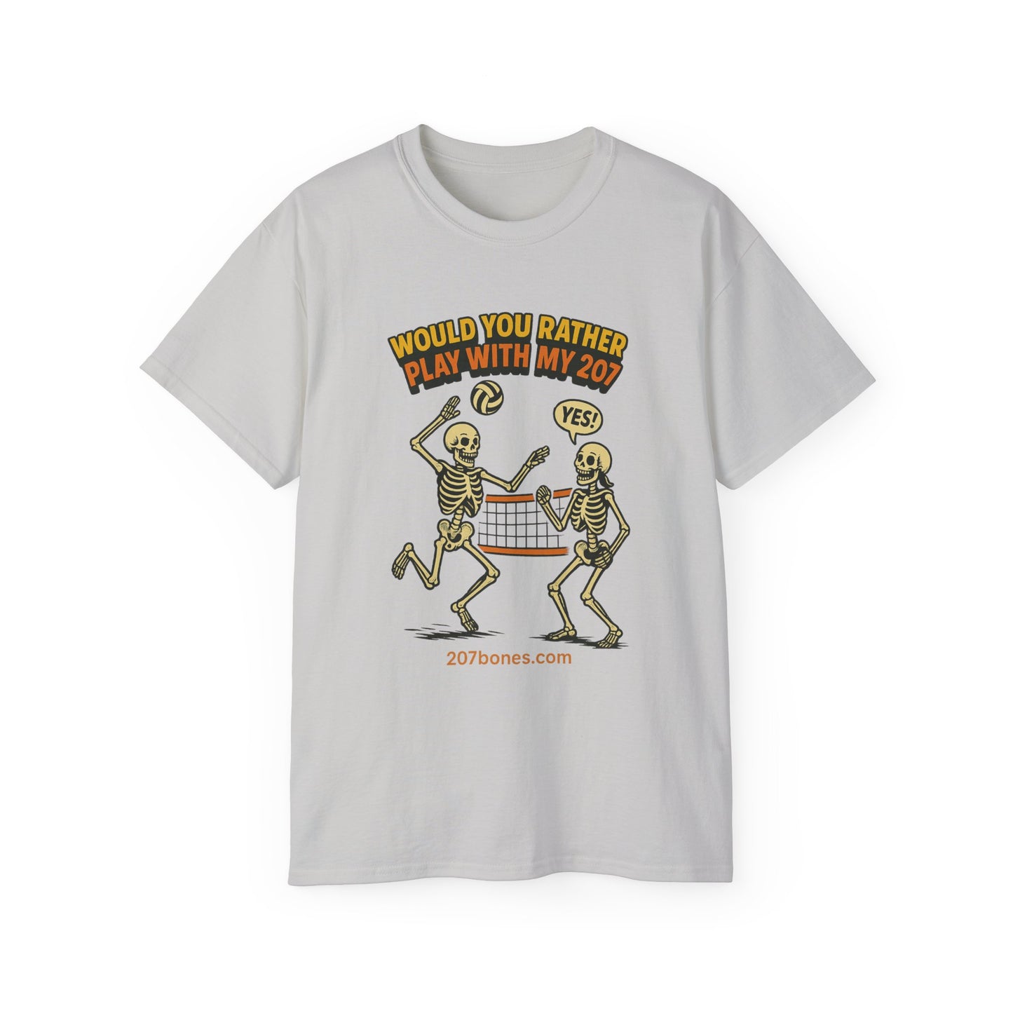 Humorous Skeleton Graphic Tee, Halloween Shirt, Unisex Tee, Playful T-Shirt, Gift for Gamers, Casual Wear