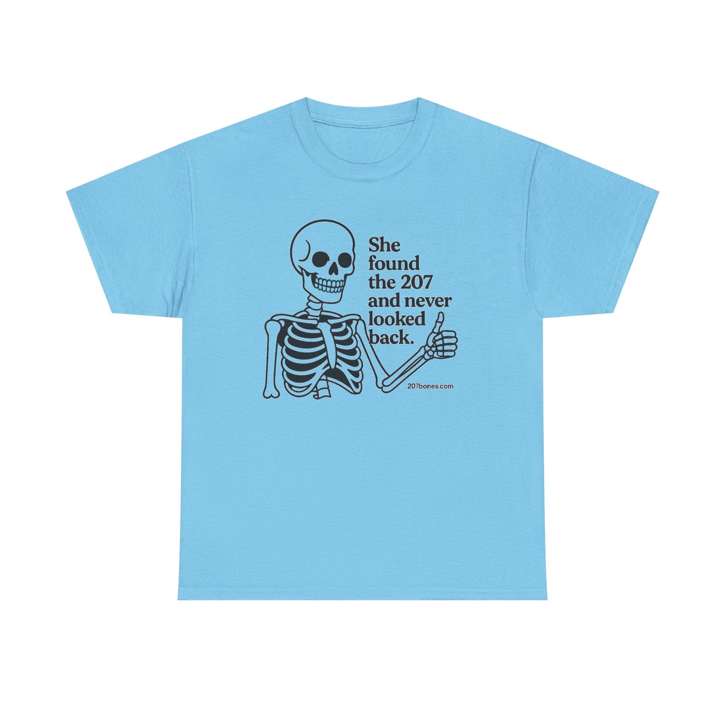 Skeleton Graphic Unisex Heavy Cotton Tee - Perfect for Halloween, Casual Wear, Gift Ideas, and Everyday Fun