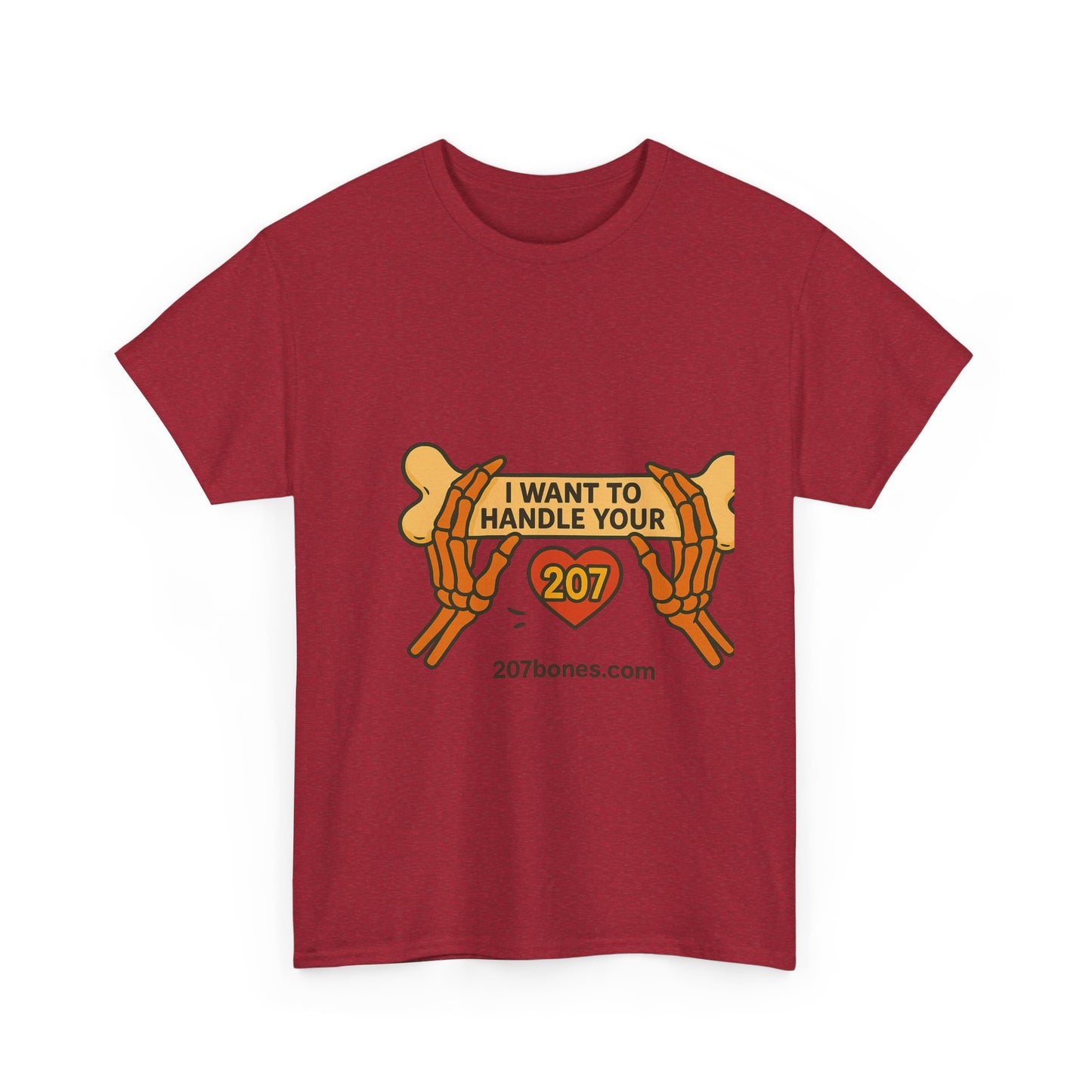 Playful Pet-Themed Tee: 'I Want to Handle Your Bones' Unisex T-Shirt, Dog Lovers Gift, Casual Wear, Fun Animal T-Shirt, Birthday Gift