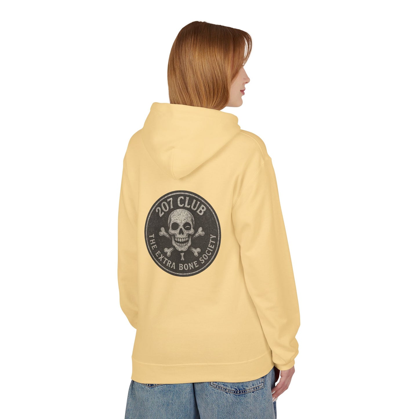Chic Skull & Lip Print Hoodie, Graphic Sweatshirt for Fashion Lovers, Perfect for Cozy Days, Gifts for Friends, Halloween Outfit
