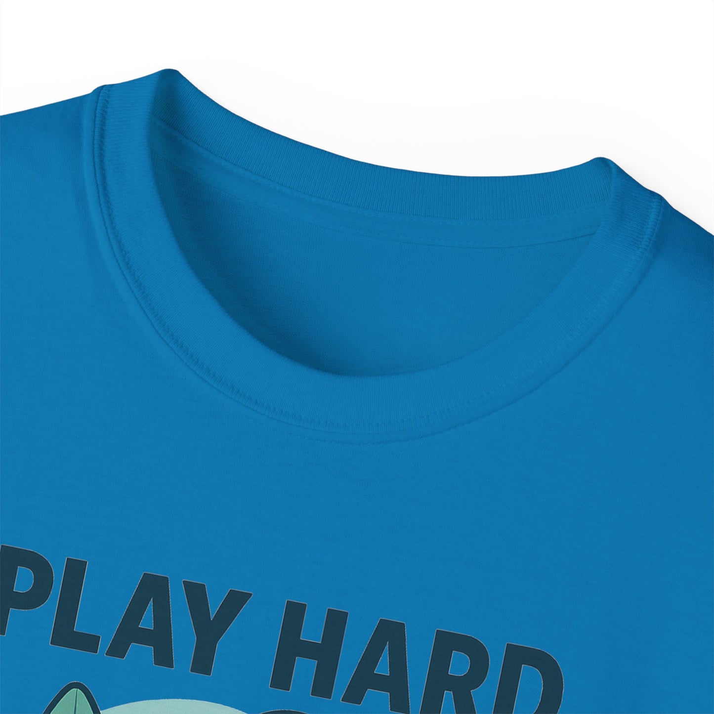 Play Hard Bone Harder Tee, Fun Skeleton Shirt, Summer Vibes Tee, Beach Lover Gift, Halloween Party Tee, Casual Everyday Wear