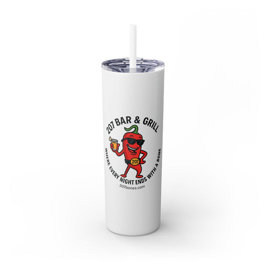 Stylish Skinny Tumbler, Perfect for Bars, Summertime Sipping, Party Favors, Gifts for Drink Lovers, Barware