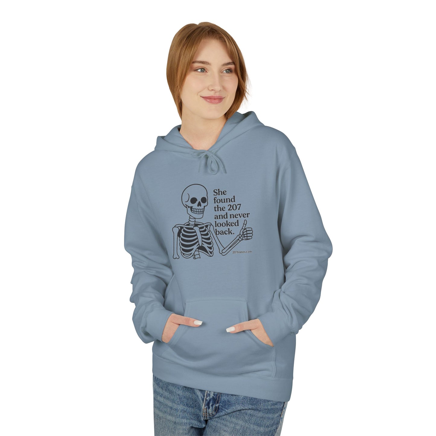 Funny Skeleton Hoodie, Unisex Halloween Fleece Sweatshirt, Gift for Him/Her, Cozy Casual, Holiday Fun, Skeleton Graphic Tee