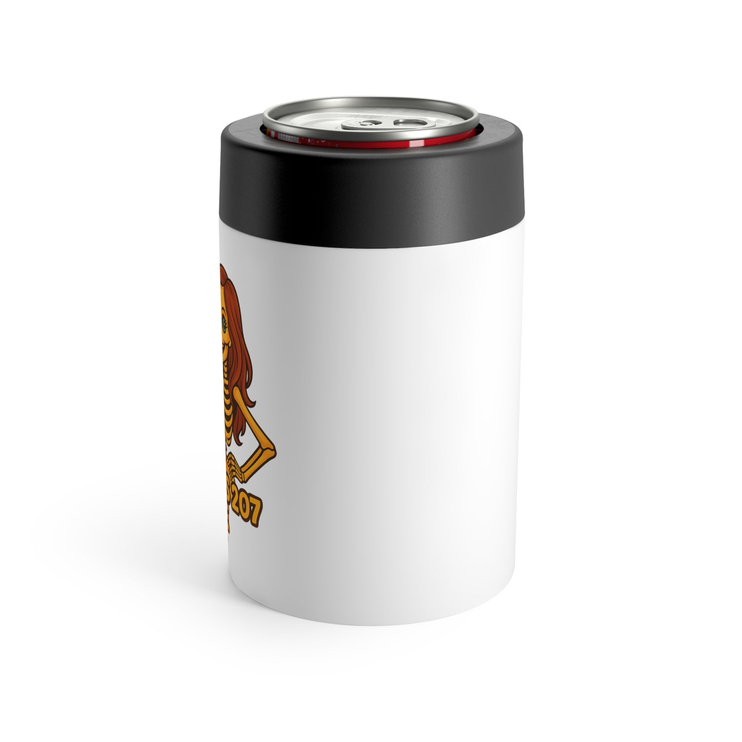 Fun Halloween Can Holder for Parties, Cute Skeleton Design, Perfect for Gifts, Drinkware for Celebrations, Seasonal Decor
