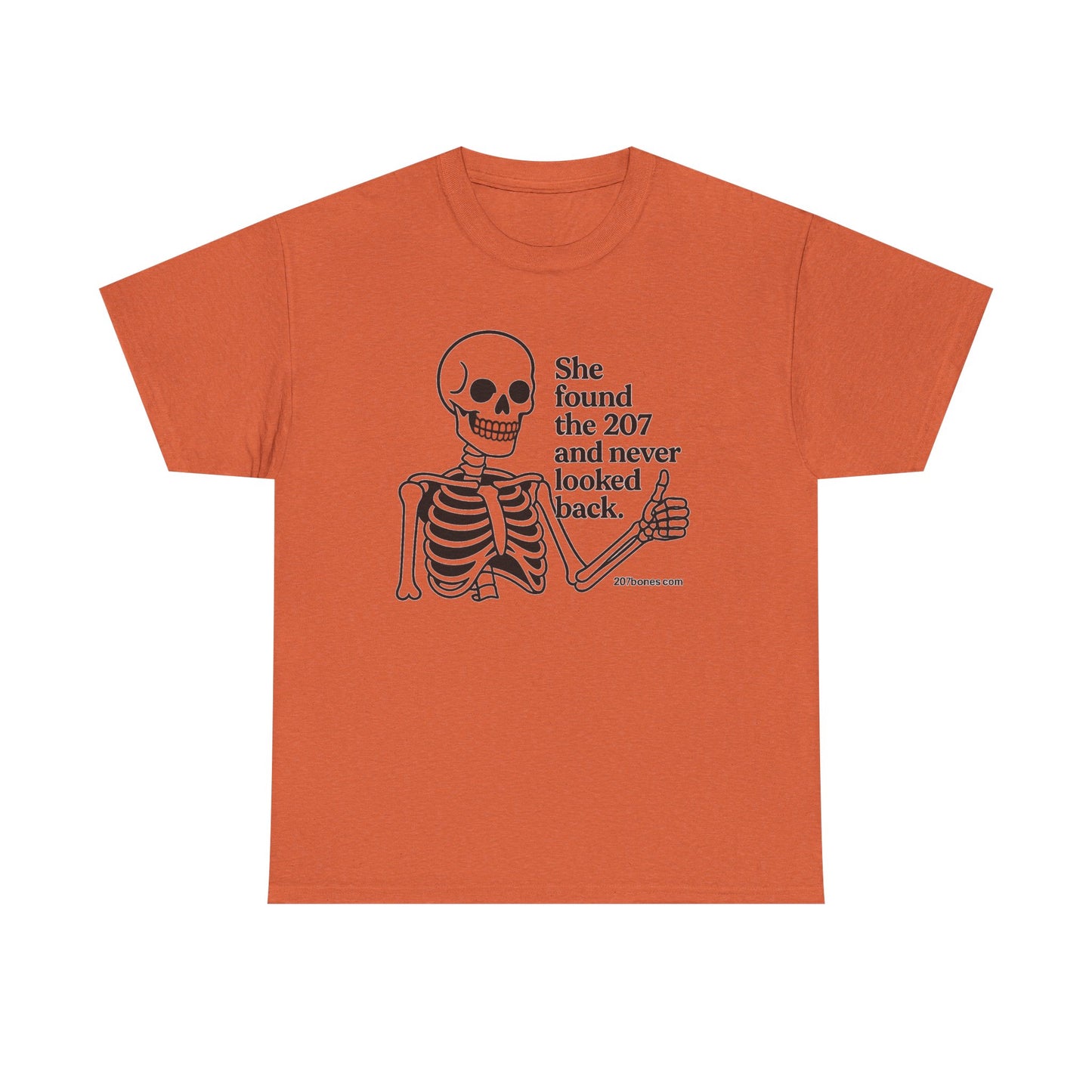 Skeleton Graphic Unisex Heavy Cotton Tee - Perfect for Halloween, Casual Wear, Gift Ideas, and Everyday Fun