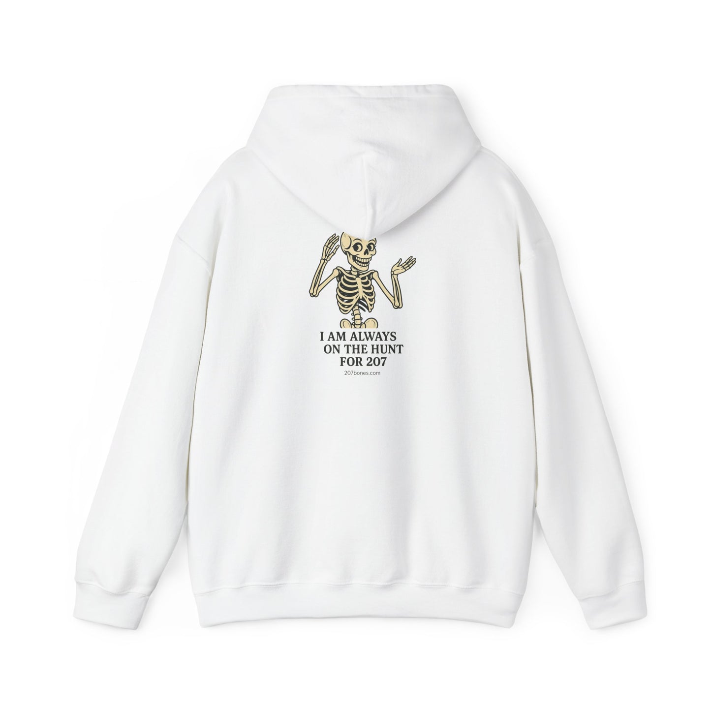 Stylish Unisex Hoodie with Playful Skeleton Design - Cozy, Casual, Perfect for All Seasons, Ideal Gift for Halloween and Trendy Wearers.