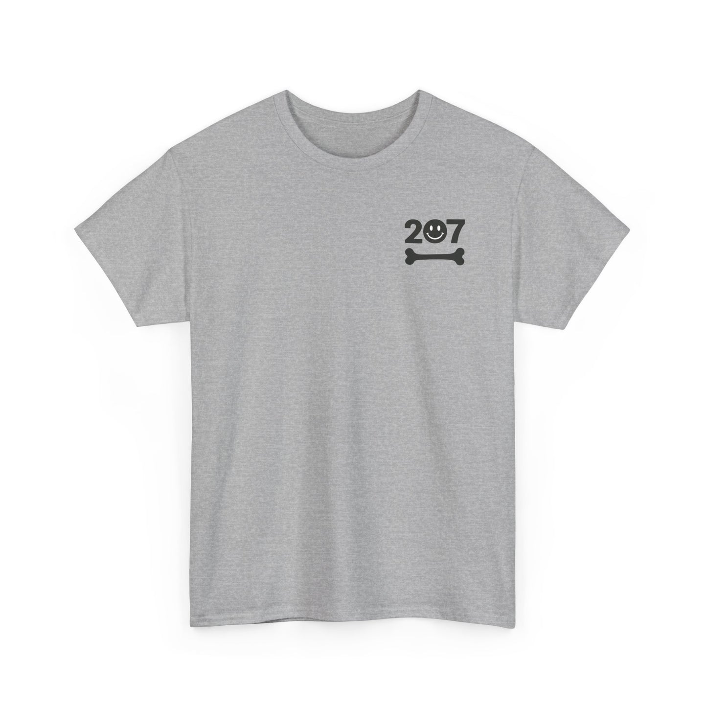 Unisex Heavy Cotton Tee - 'Life is Better with 207 Bones' Dog Lover's Shirt, Pet Owner Gift, Casual Everyday Tee, Animal Lover [...]