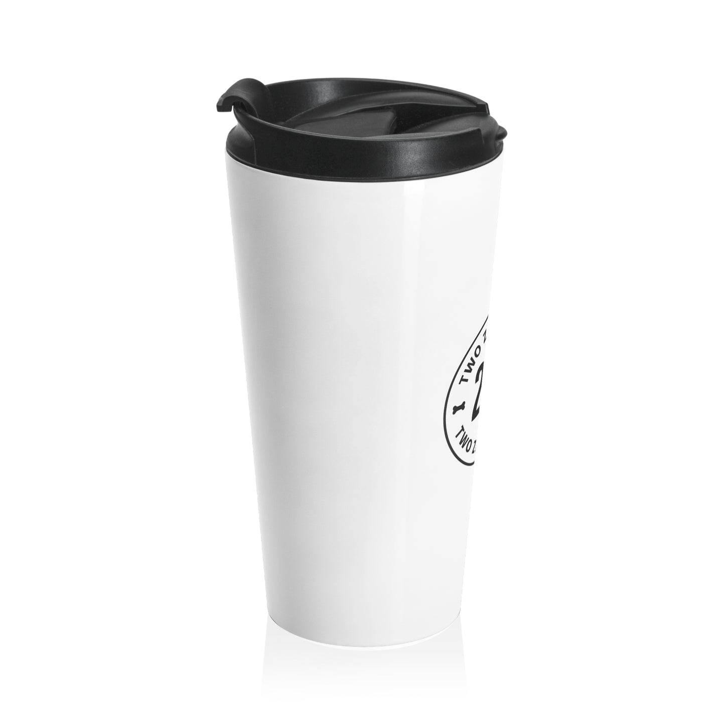207 Bones White Stainless Steel Travel Mug #1