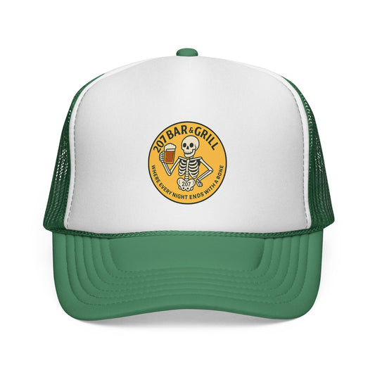 Fun and Quirky Trucker Cap, Camping, Casual Days, Gifts for Bar Lovers