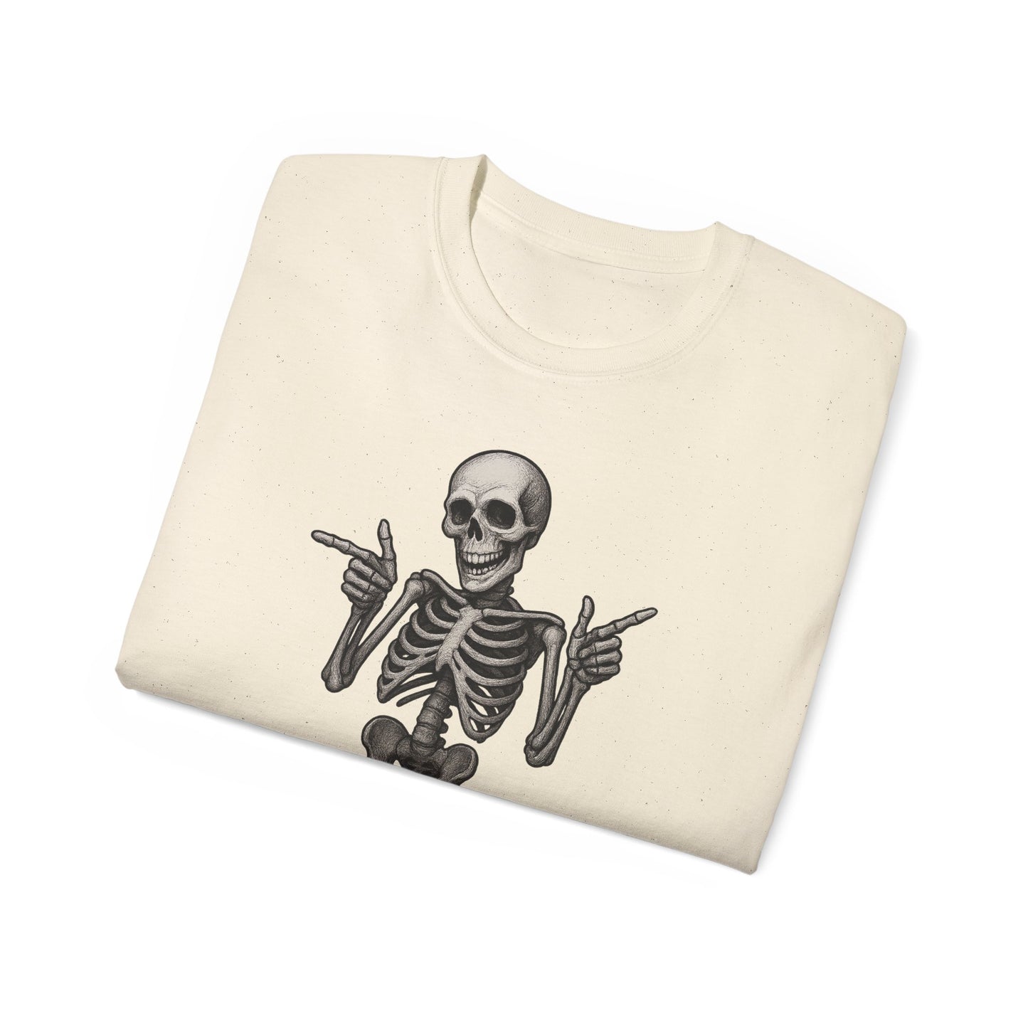 Skeleton Humor Tee: Perfect for Halloween, Parties, Birthdays, Casual Outfits, Gifts