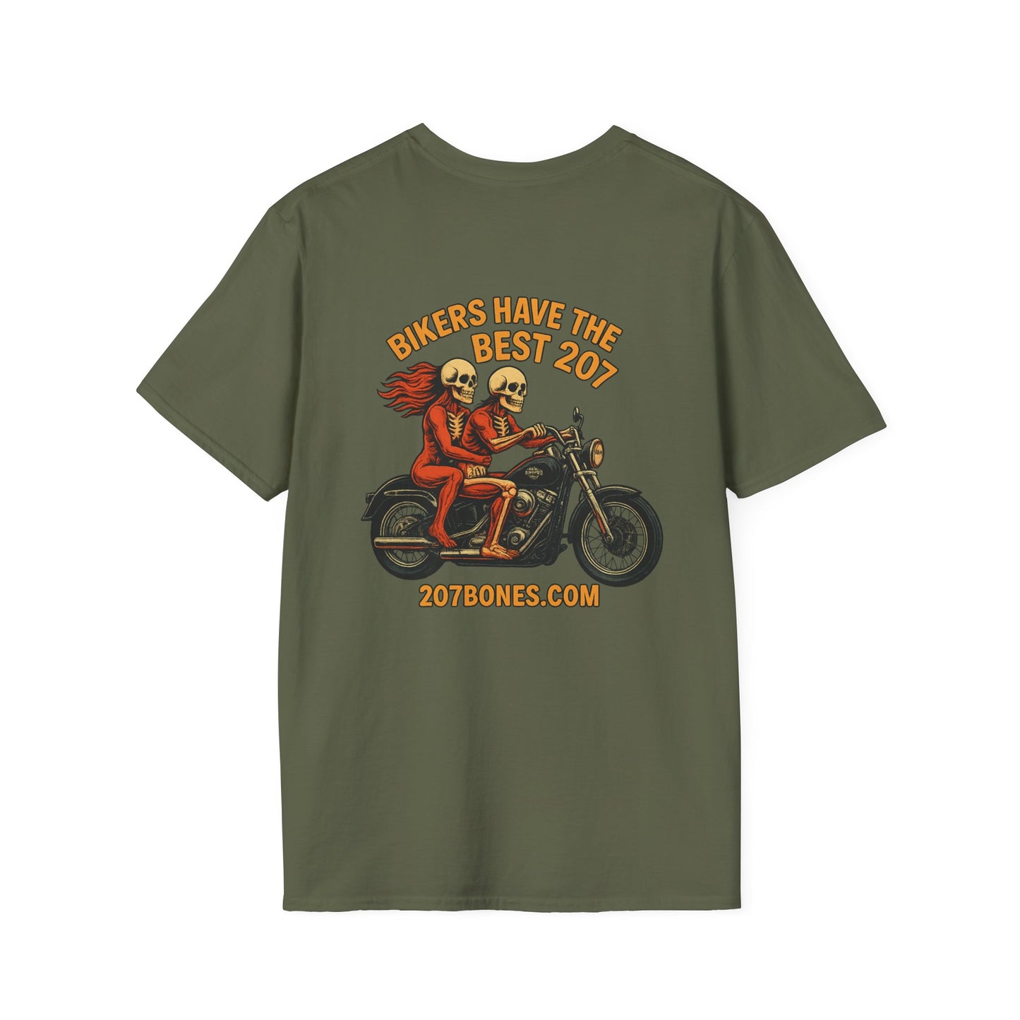 Biker Graphic Tee – Perfect for Motorcycle Lovers, Casual Outings, Gifts for Him/Her, Road Trip Apparel, Unisex Shirt
