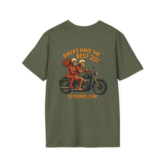 Biker Graphic Tee – Perfect for Motorcycle Lovers, Casual Outings, Gifts for Him/Her, Road Trip Apparel, Unisex Shirt