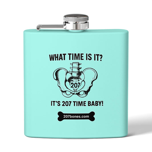 Unique 6oz Stainless Steel Flask | Perfect Gift for Parties, Tailgating, Camping, Birthdays, or As A Gag Gift