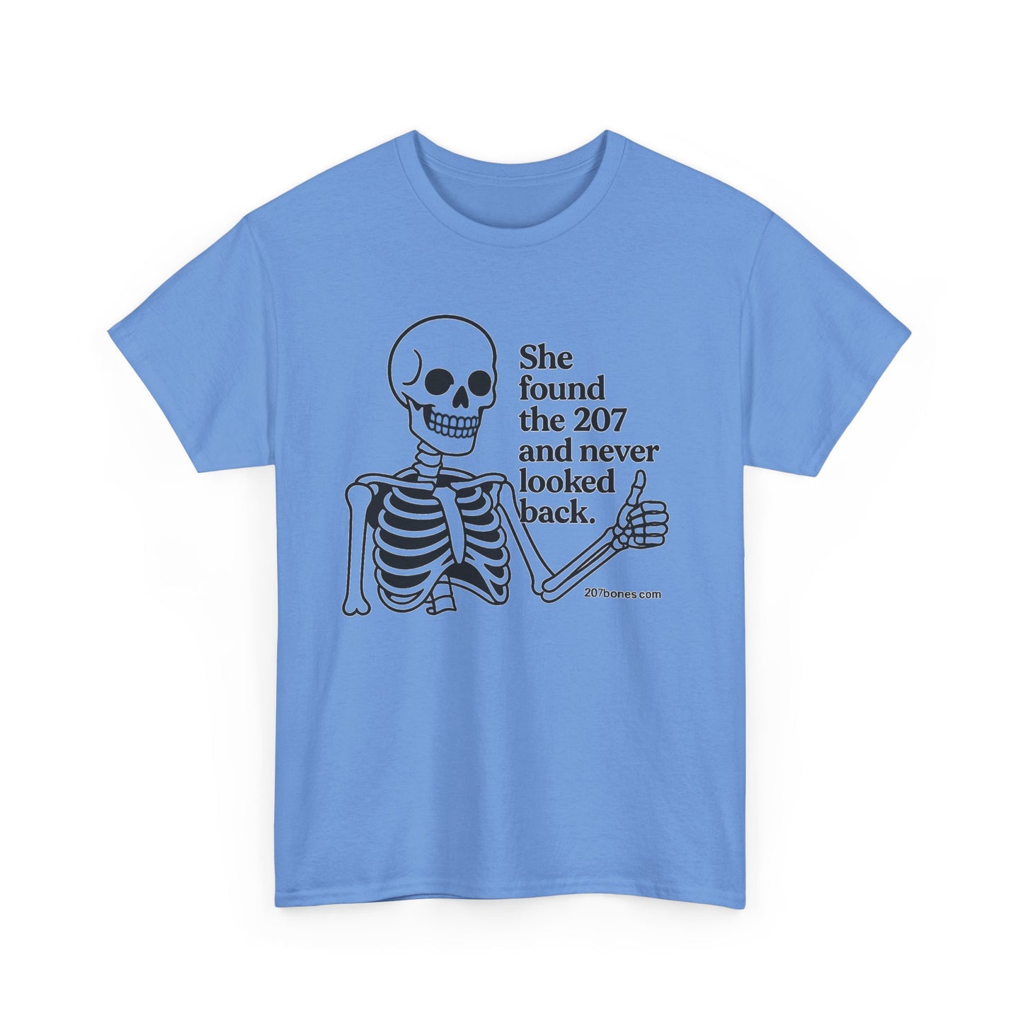 Skeleton Graphic Unisex Heavy Cotton Tee - Perfect for Halloween, Casual Wear, Gift Ideas, and Everyday Fun