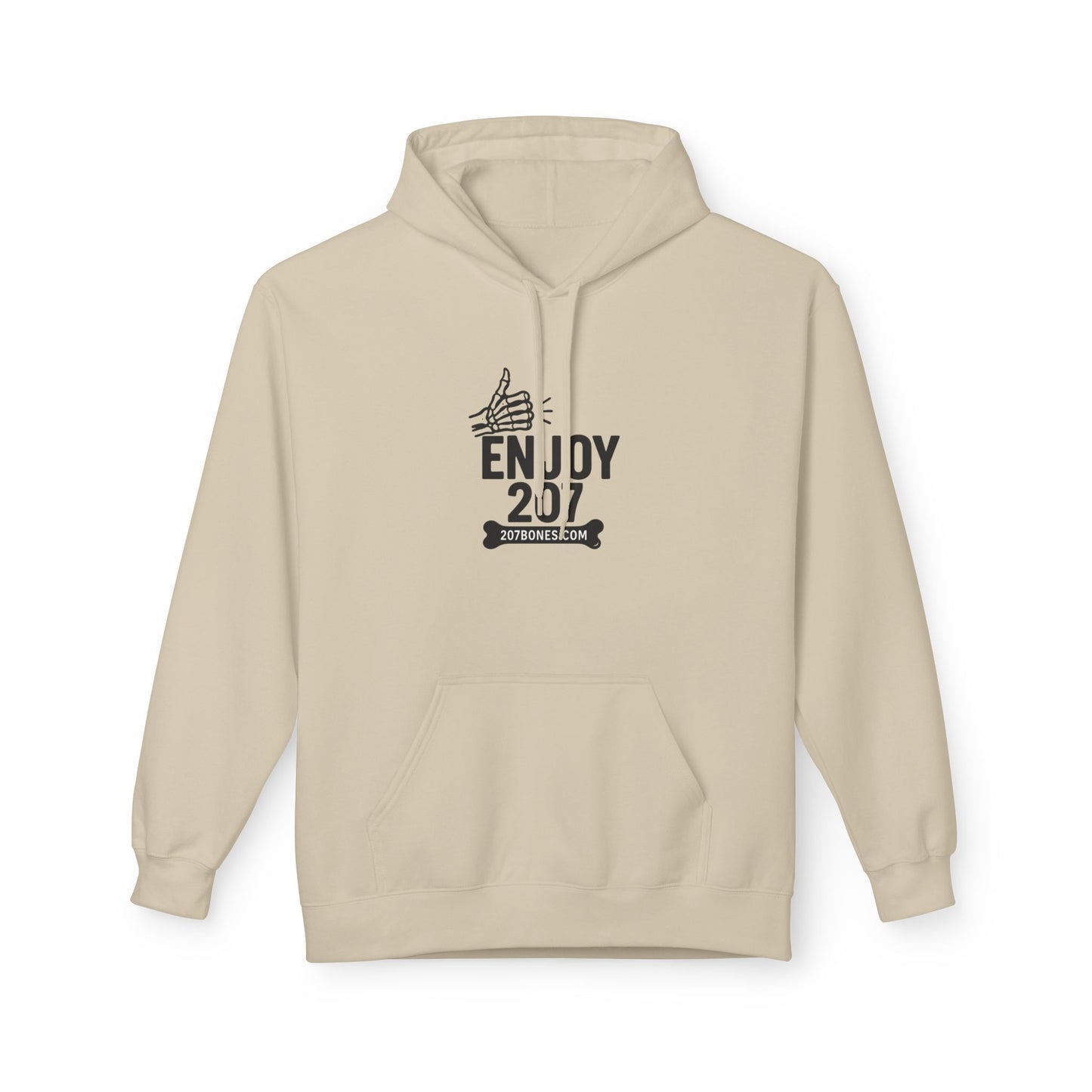 Enjoy 2017 Unisex Fleece Hoodie, Comfortable Gift, Casual Wear, Party Outfit, Cozy Layering Piece, Birthday Gift