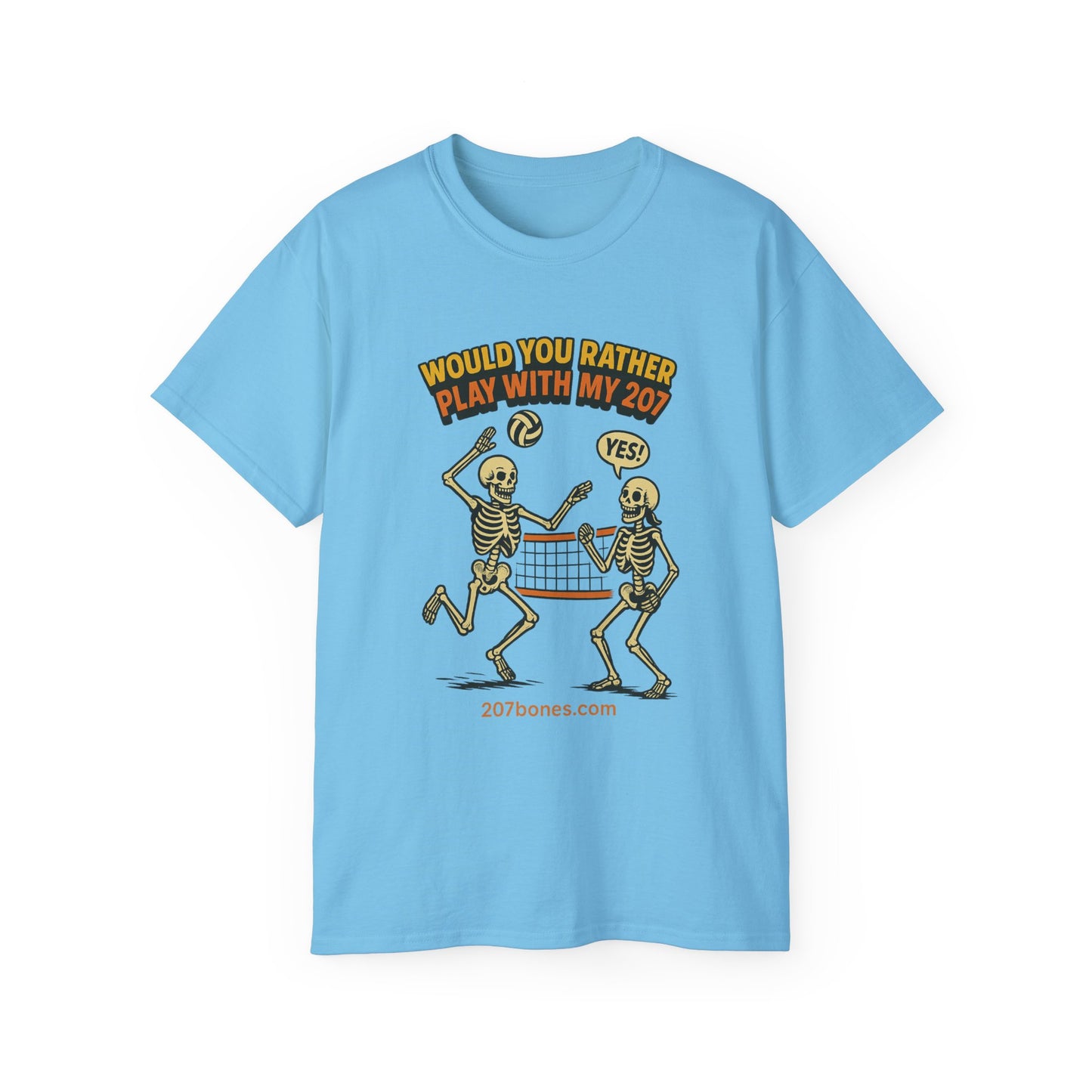 Humorous Skeleton Graphic Tee, Halloween Shirt, Unisex Tee, Playful T-Shirt, Gift for Gamers, Casual Wear