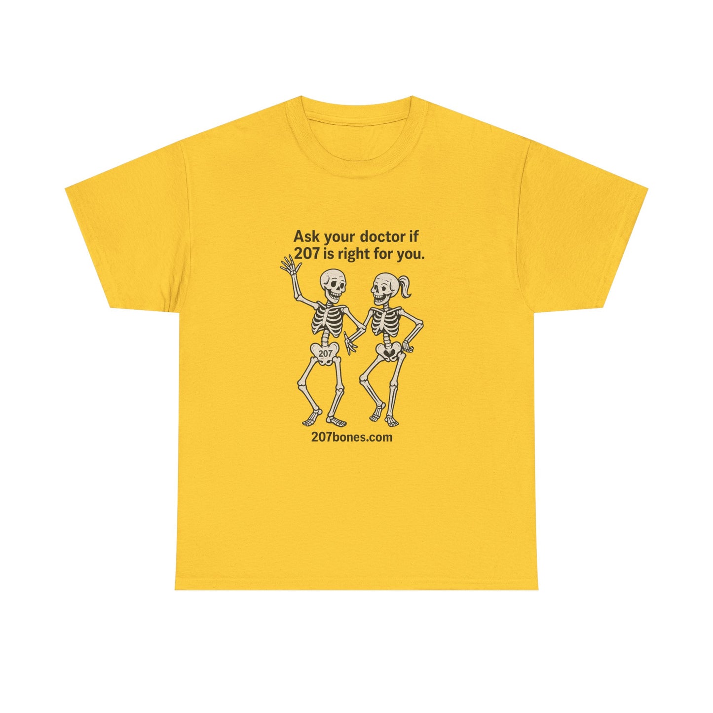 Humorous Skeleton Tee - Perfect for Halloween, Gifts, Parties, Casual Wear, Sarcastic Doctor Joke Shirt