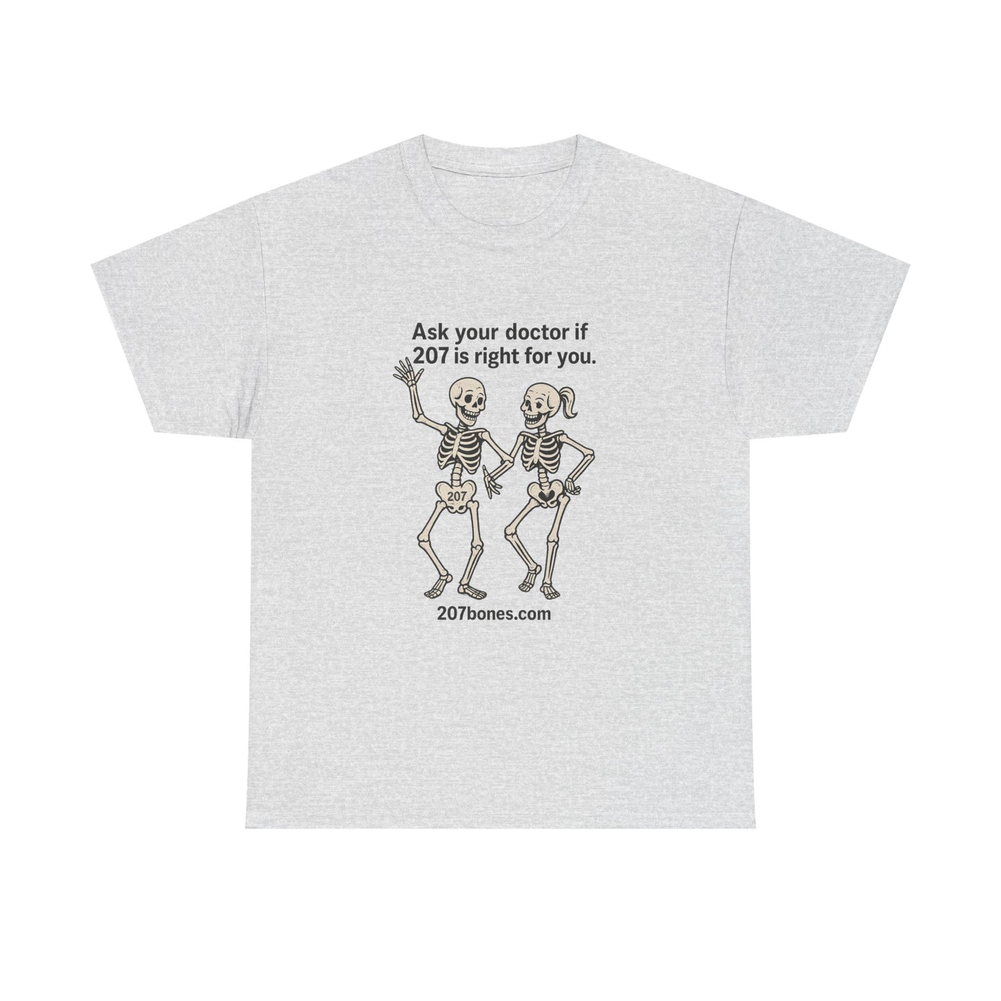 Humorous Skeleton Tee - Perfect for Halloween, Gifts, Parties, Casual Wear, Sarcastic Doctor Joke Shirt