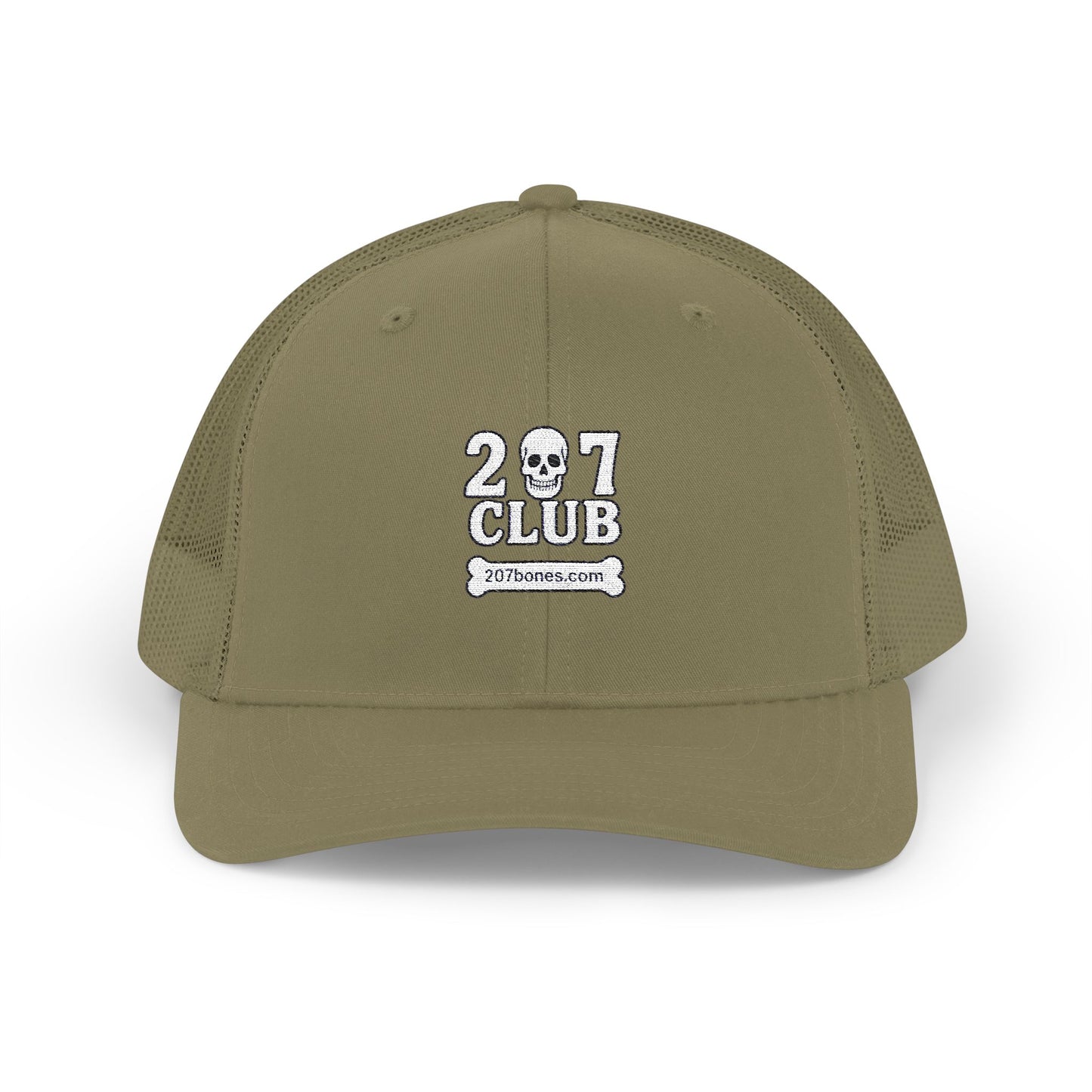 Skull Club Snapback Cap, Trendy Trucker Hat, Outdoor Adventure Gear, Casual Streetwear, Gothic Style Accessory
