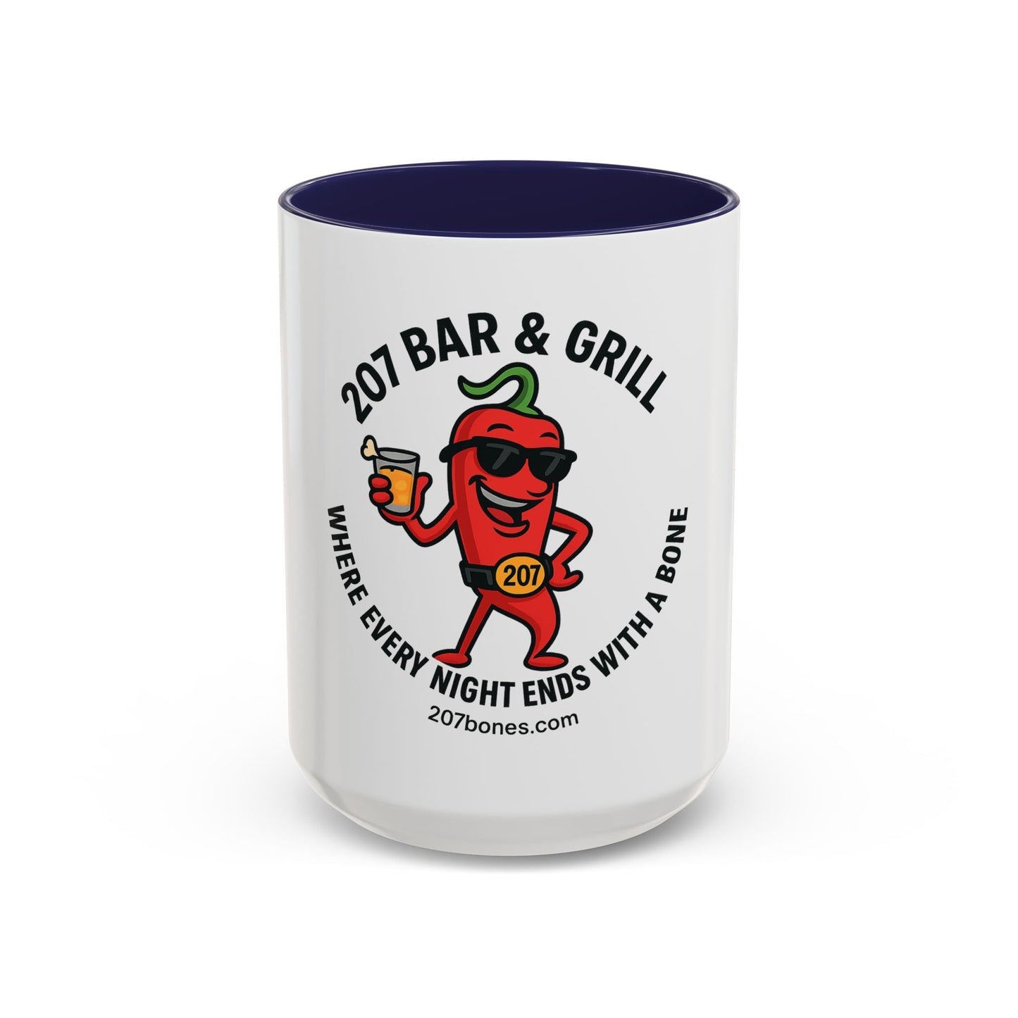 Fun Chili Pepper Accent Coffee Mug - Perfect for Bars, Cooking Gifts, Kitchen Decor, Party Favors, and Casual Gatherings