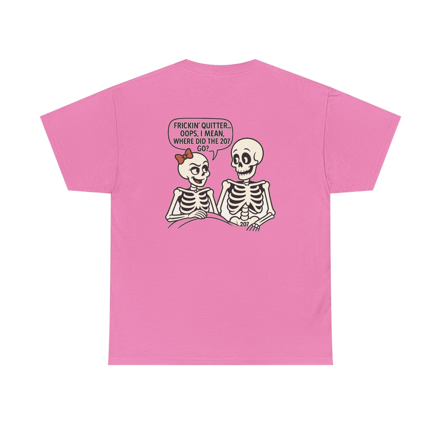 Funny Skeleton Graphic Tee, Unisex Heavy Cotton Shirt, Halloween Apparel, Quirky Gift, Casual Style, Spooky Season Wear